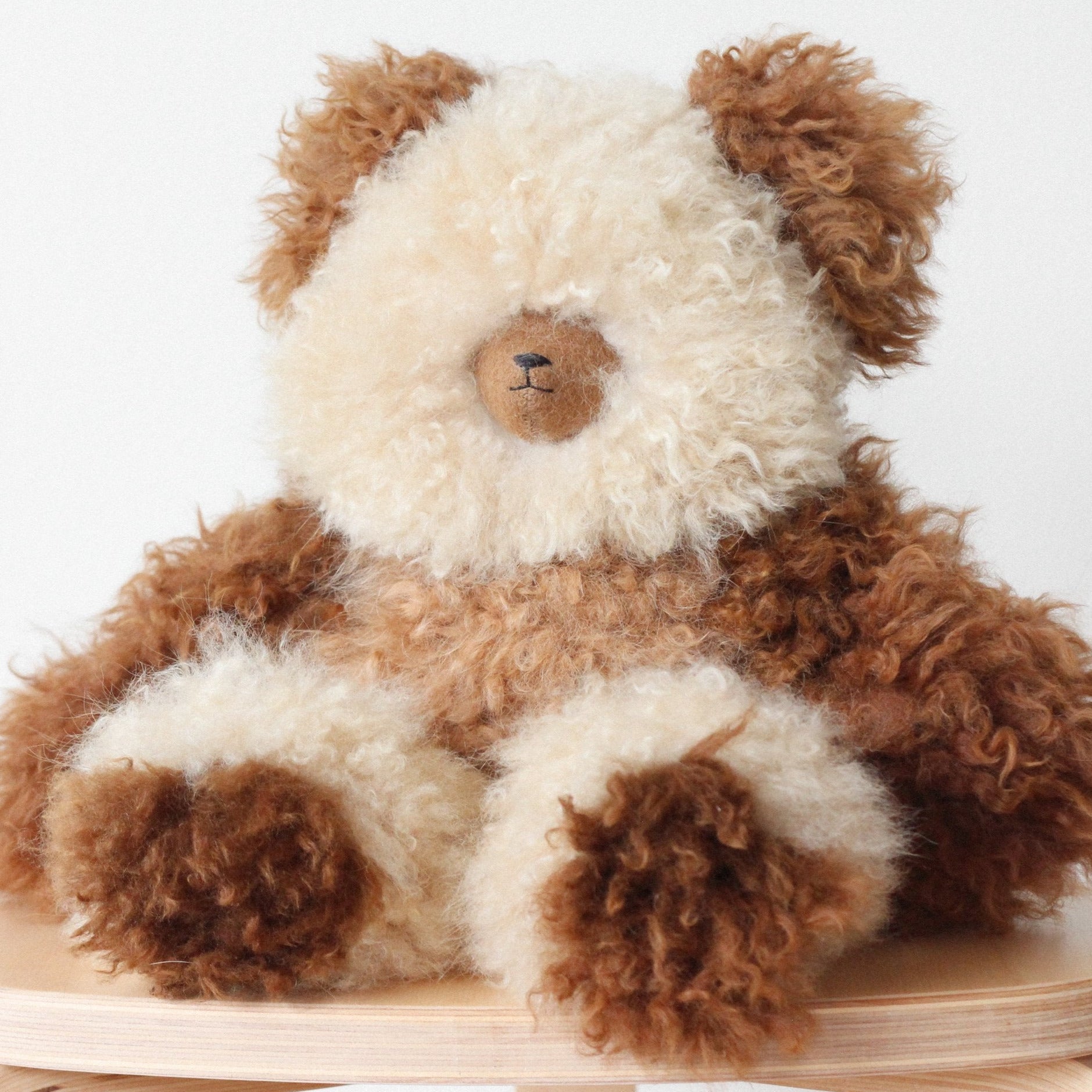 Agnes Wolfe Medium Patchwork Teddy Bear - onsite
