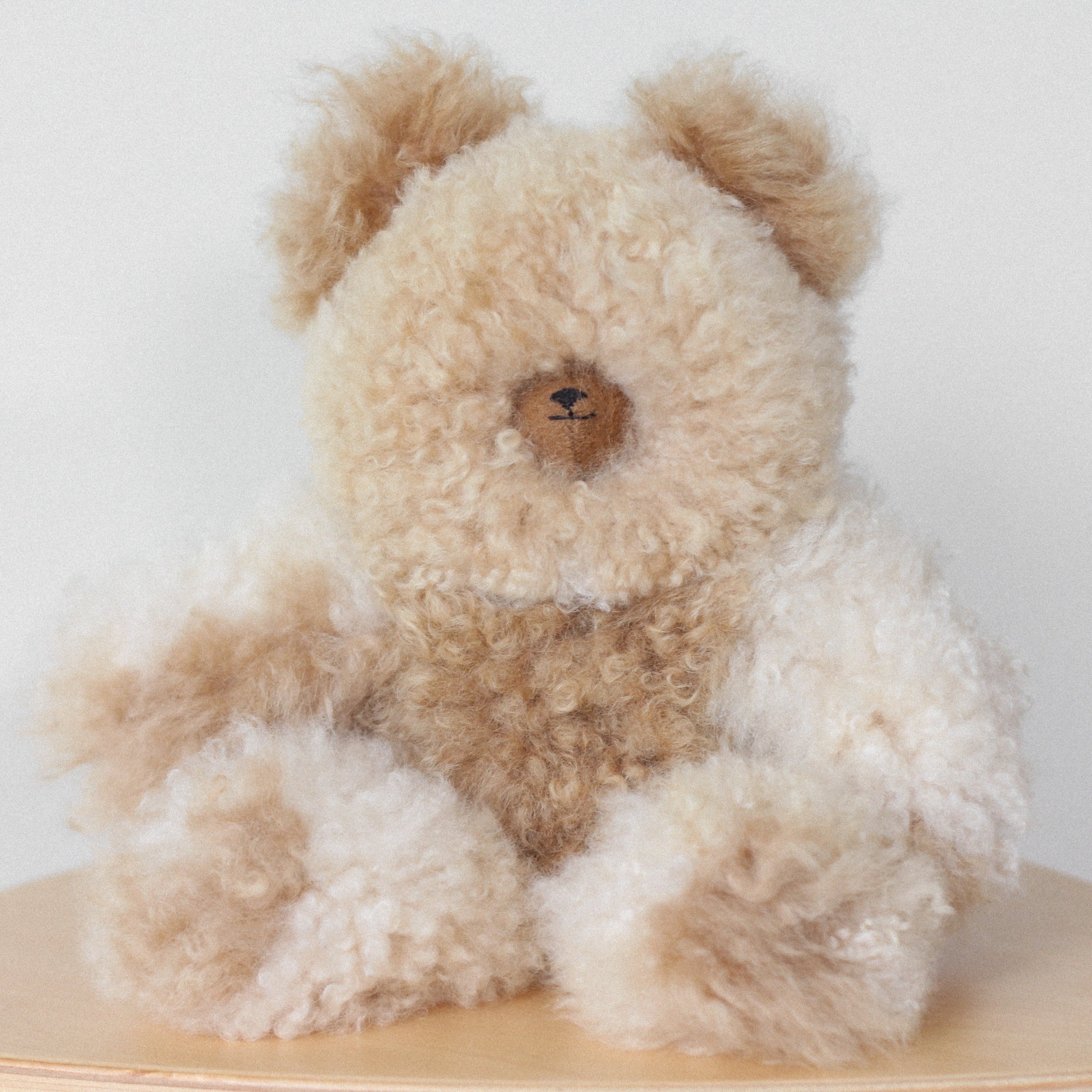 Agnes Wolfe Medium Patchwork Teddy Bear - onsite