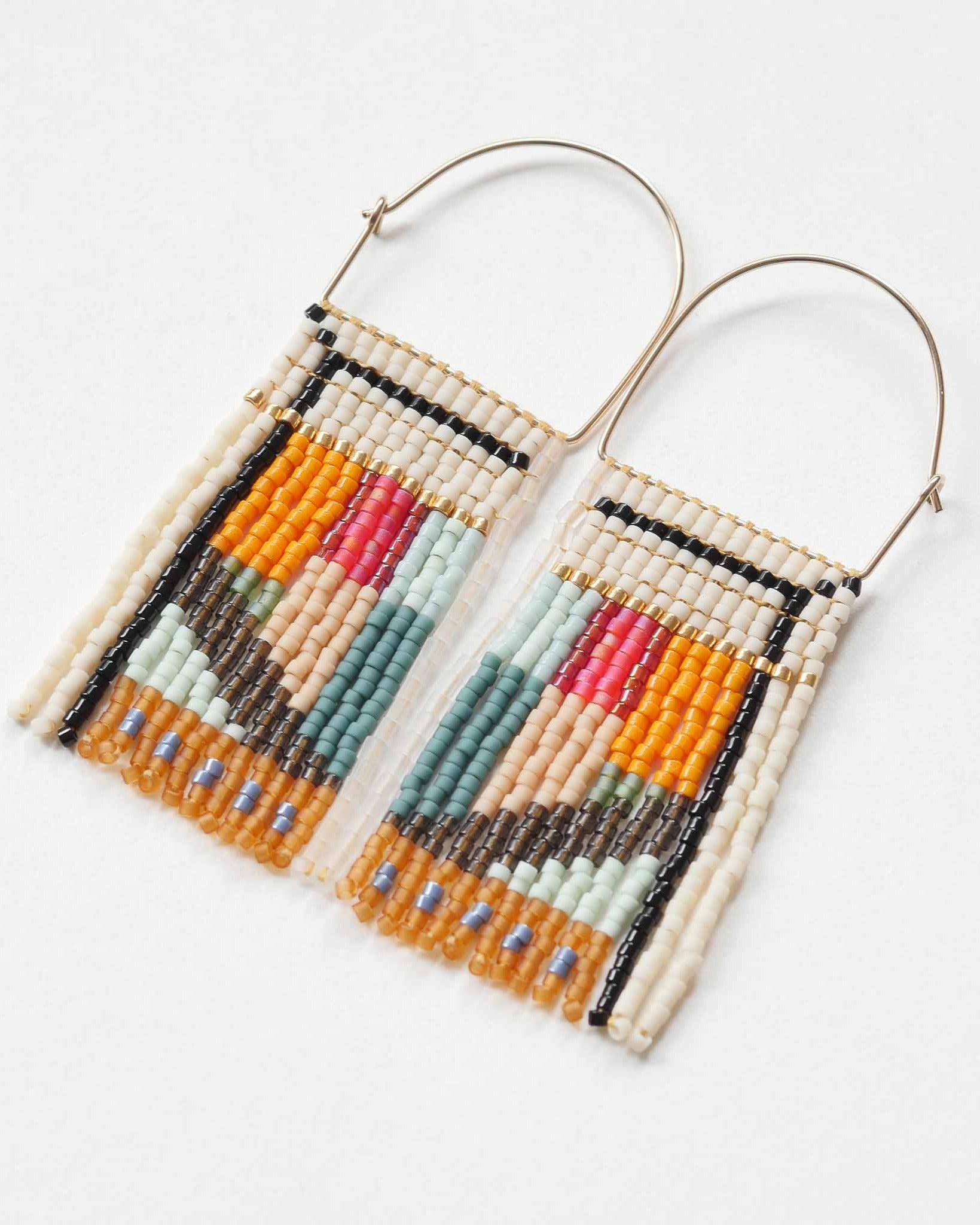 Daldanea Bricia Tapesty Earrings flatlay