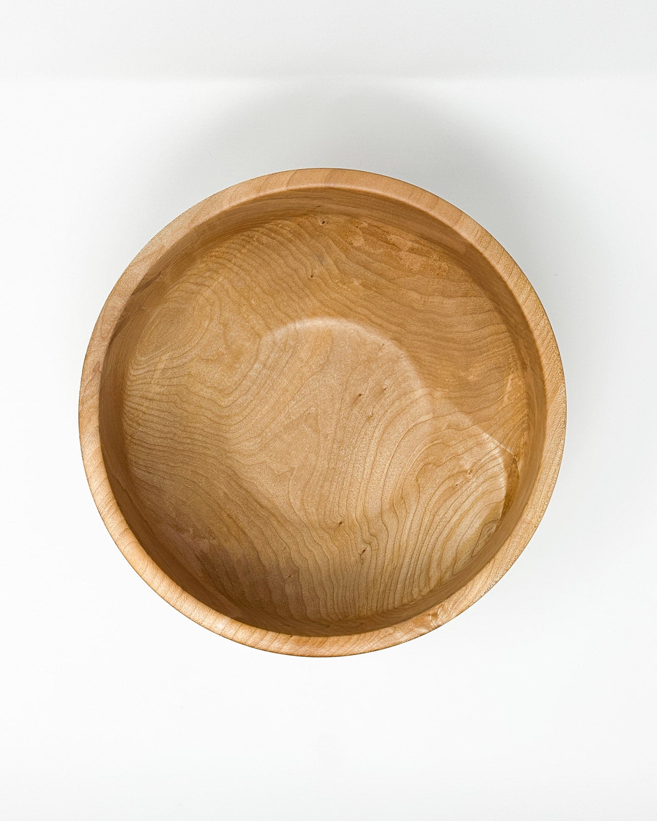 Miller + Co. Wooden Bowl #2 from the top
