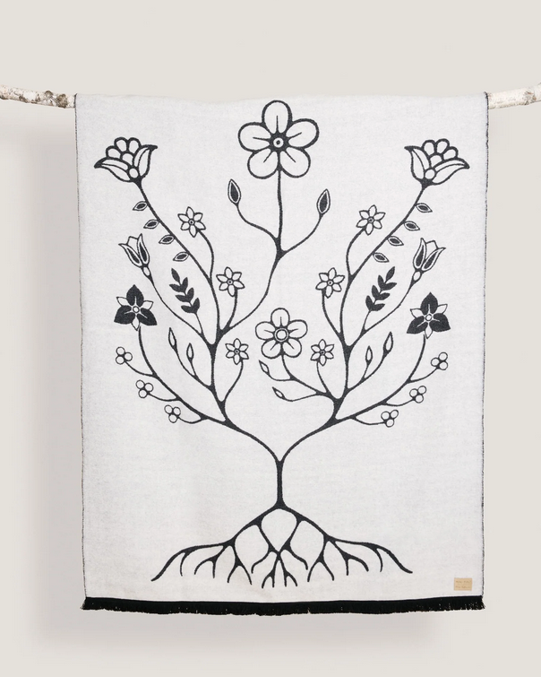 Mini-tipi-woodland-blanket-white