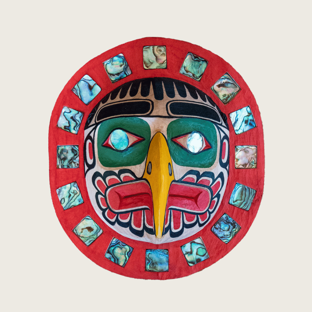 Eagle Frontlet Carving