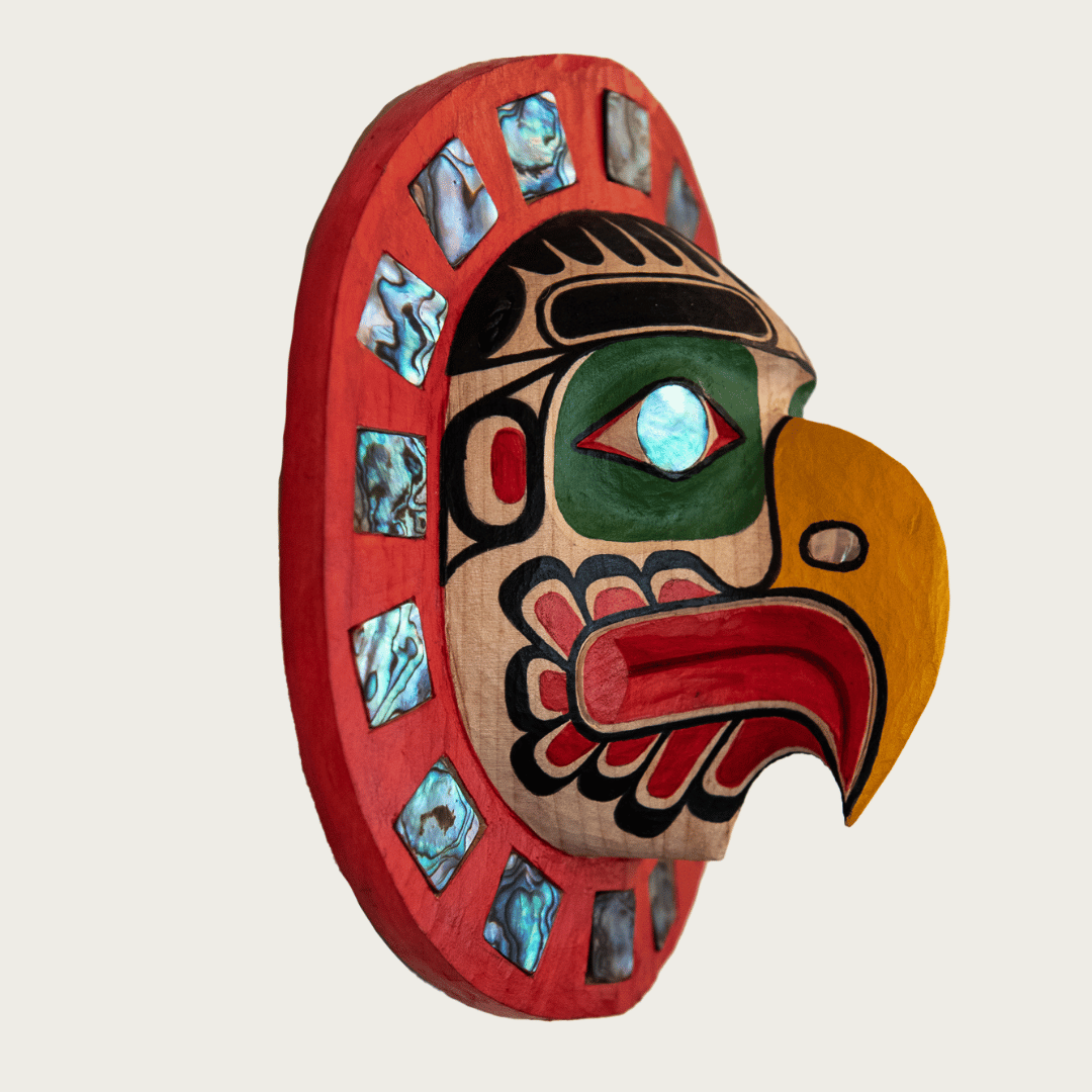 Eagle Frontlet Carving