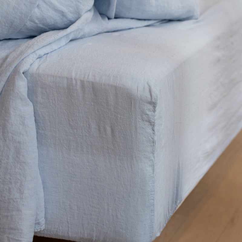 Sömn Linen Fitted Sheet
