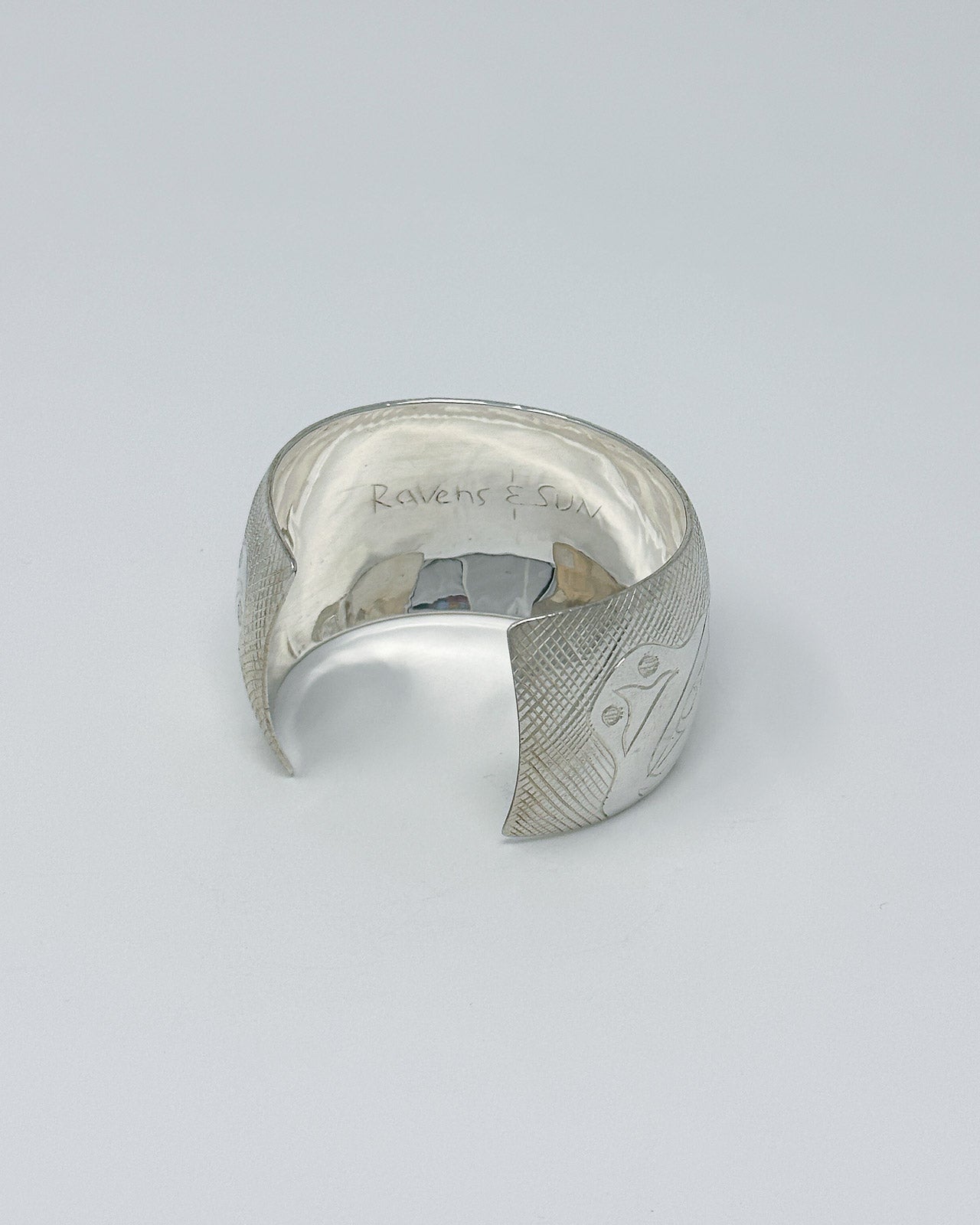 Deb Hunt Ravens and Sun Bracelet