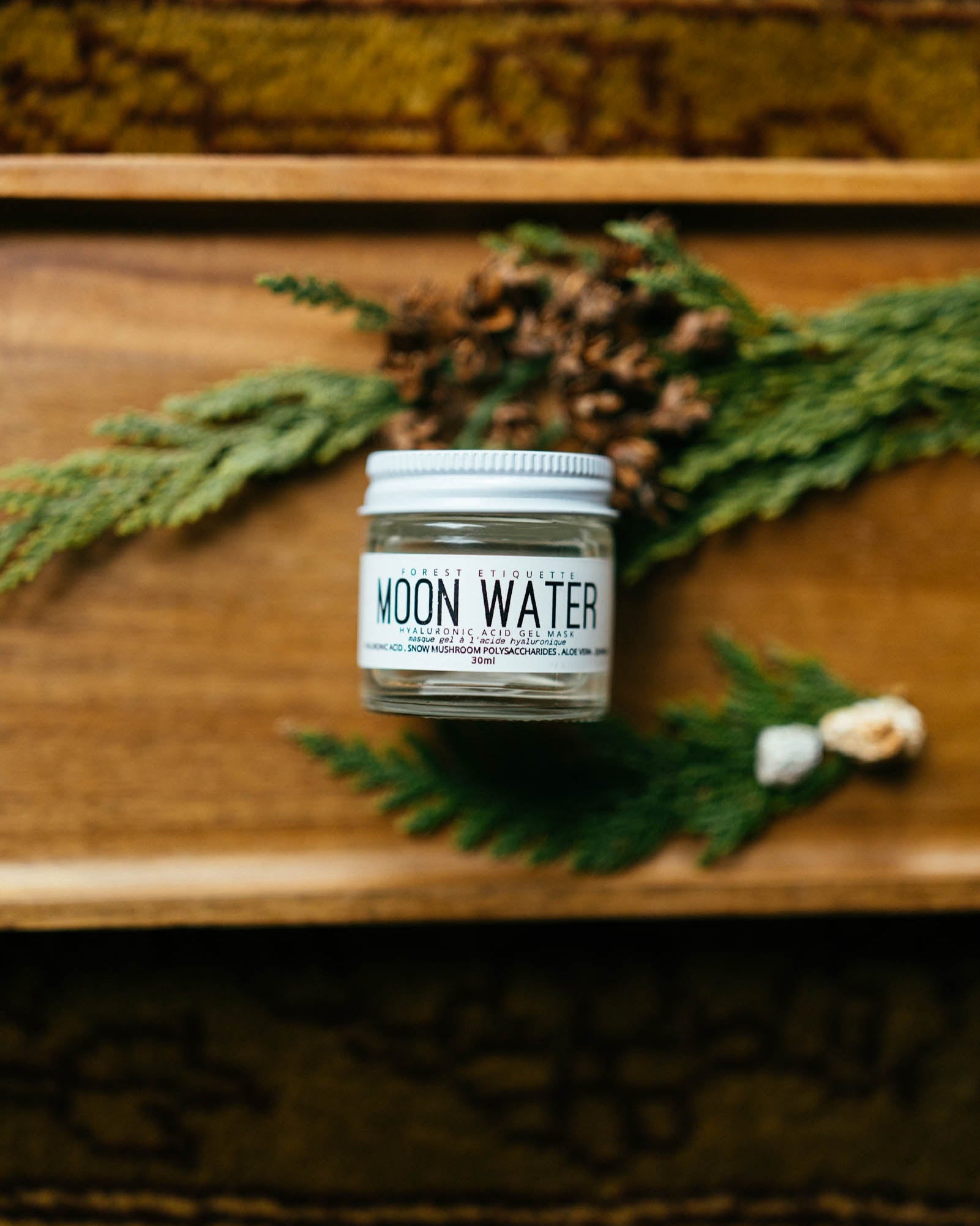 nimmo bay spa facial kit - moon water gel mask