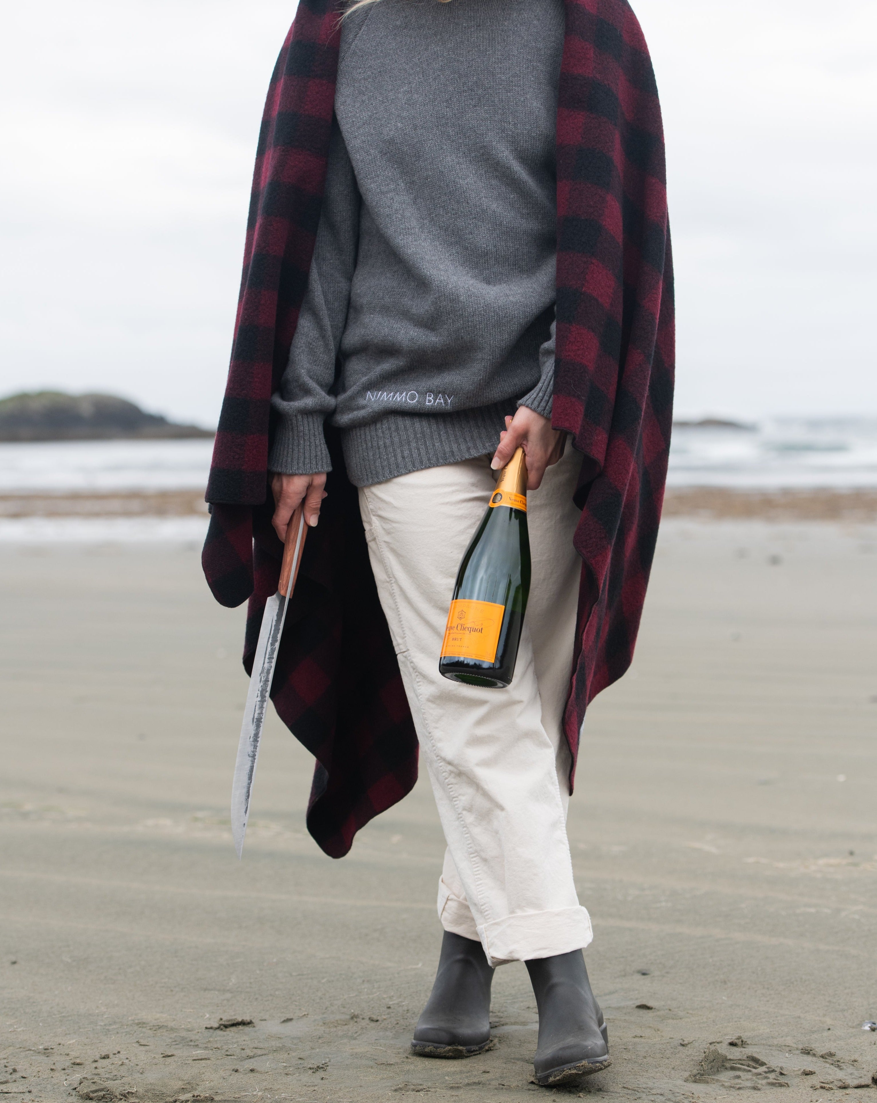 Nimmo Bay x Anian Buffalo Plaid Agnello Wool Blanket