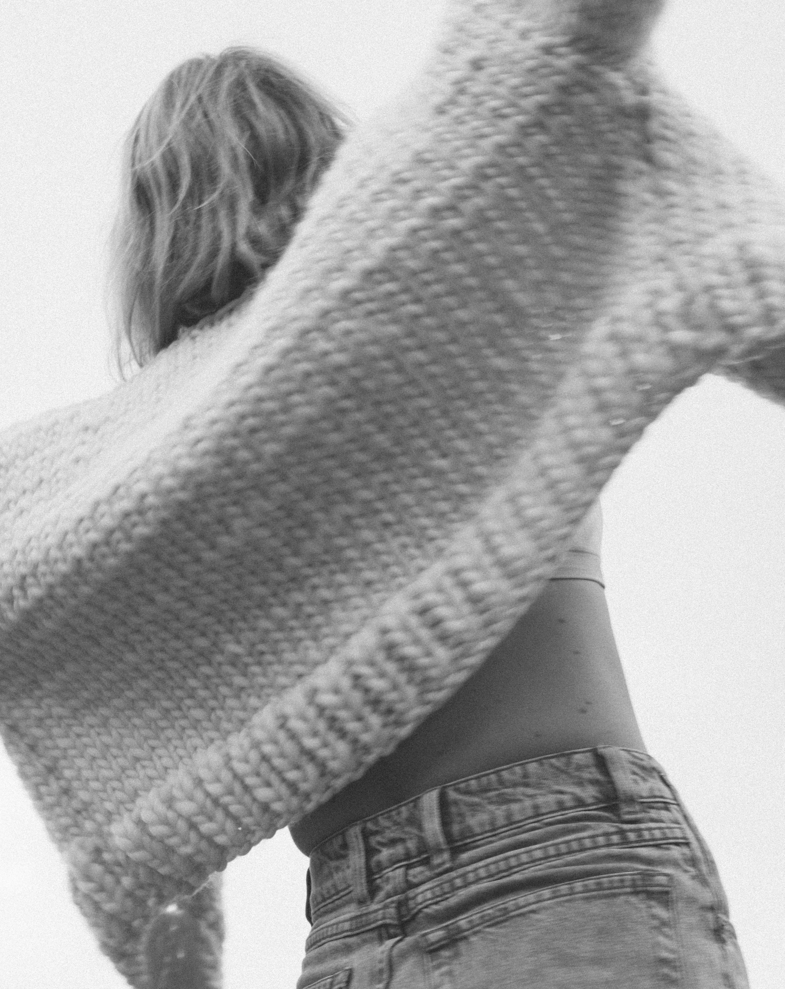 Diane Rudge Knit Cardigan in Cream