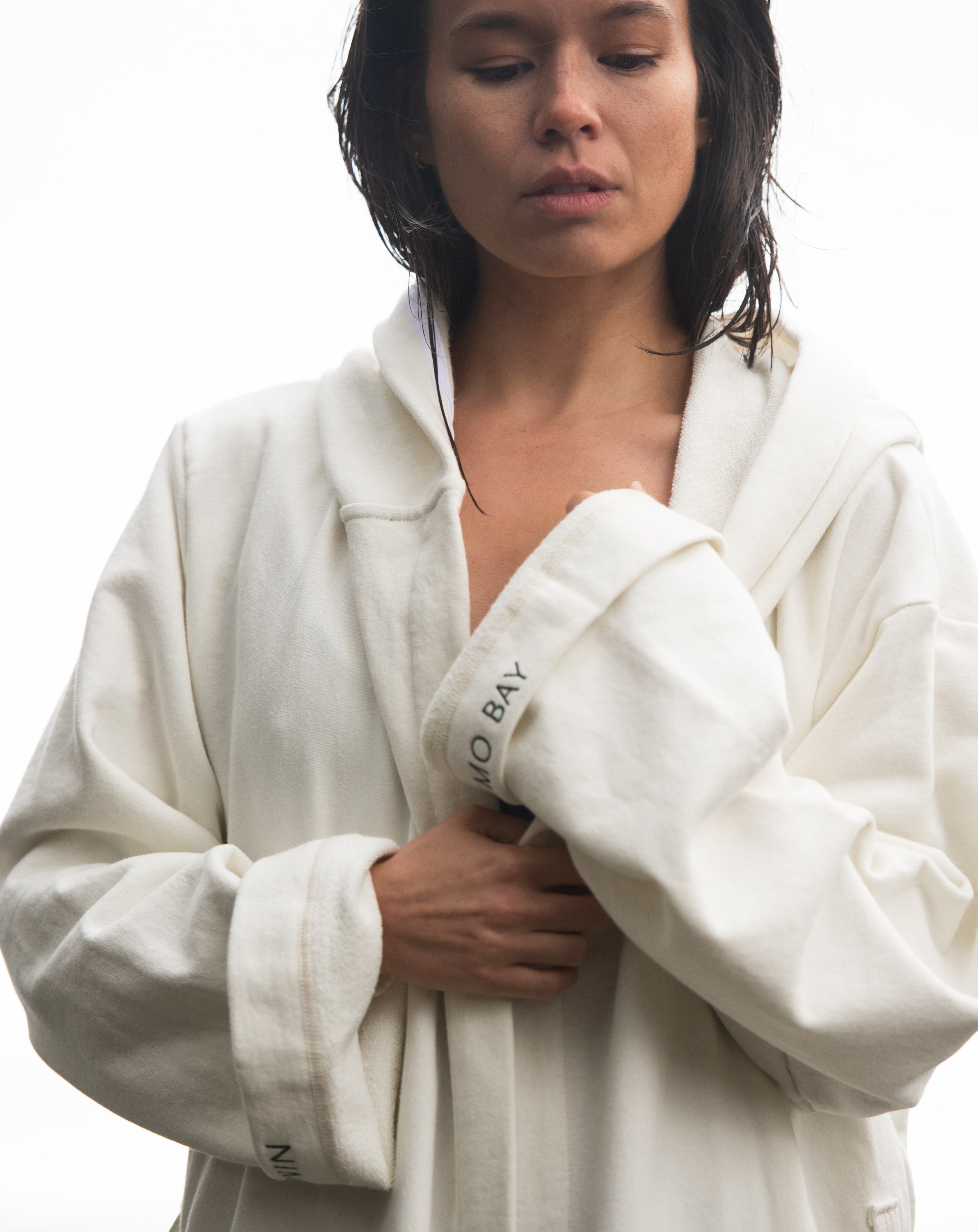 Nimmo Bay x Anian Spa Robe in Cream