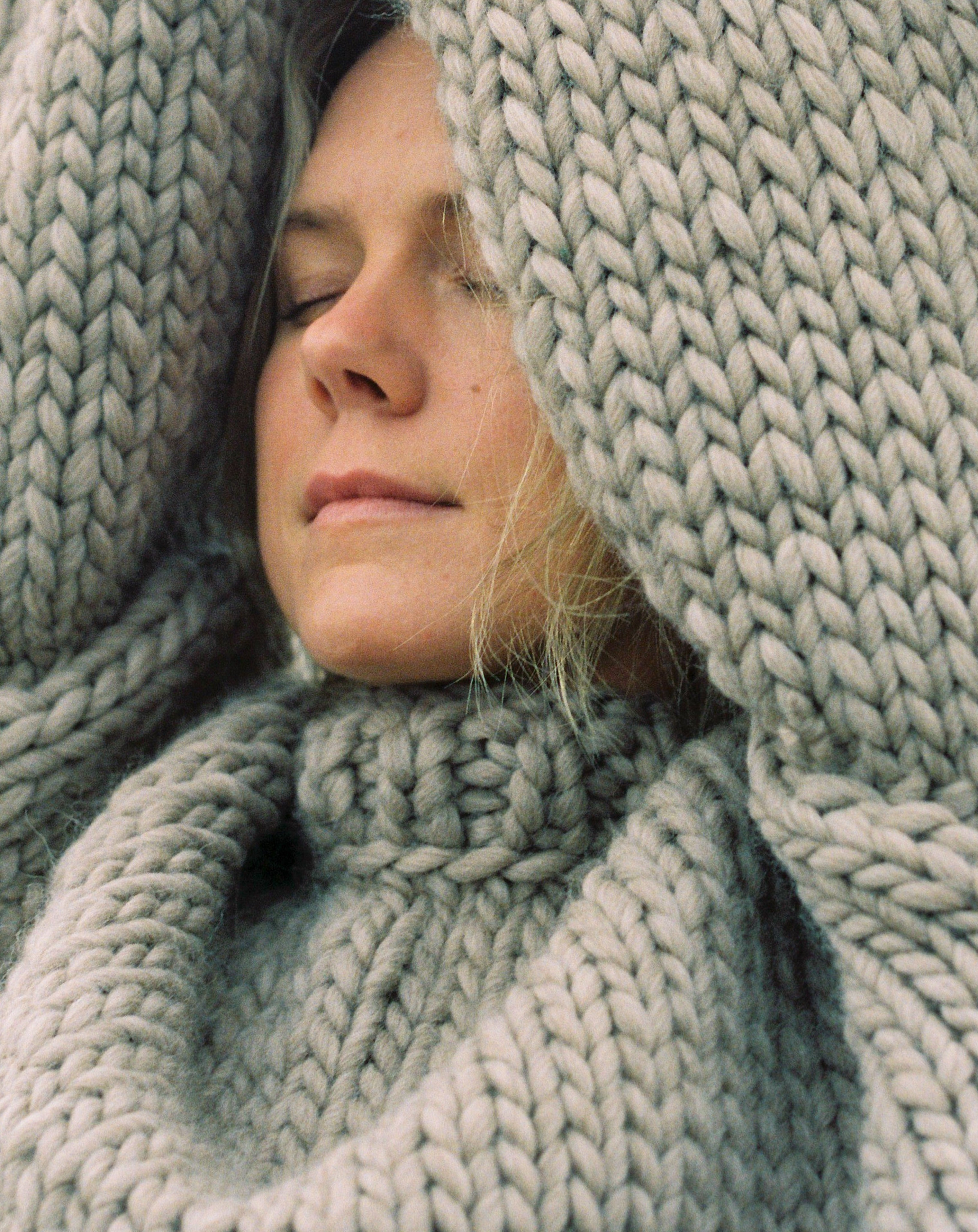 Diane Rudge Crew Neck Sweater in Sand