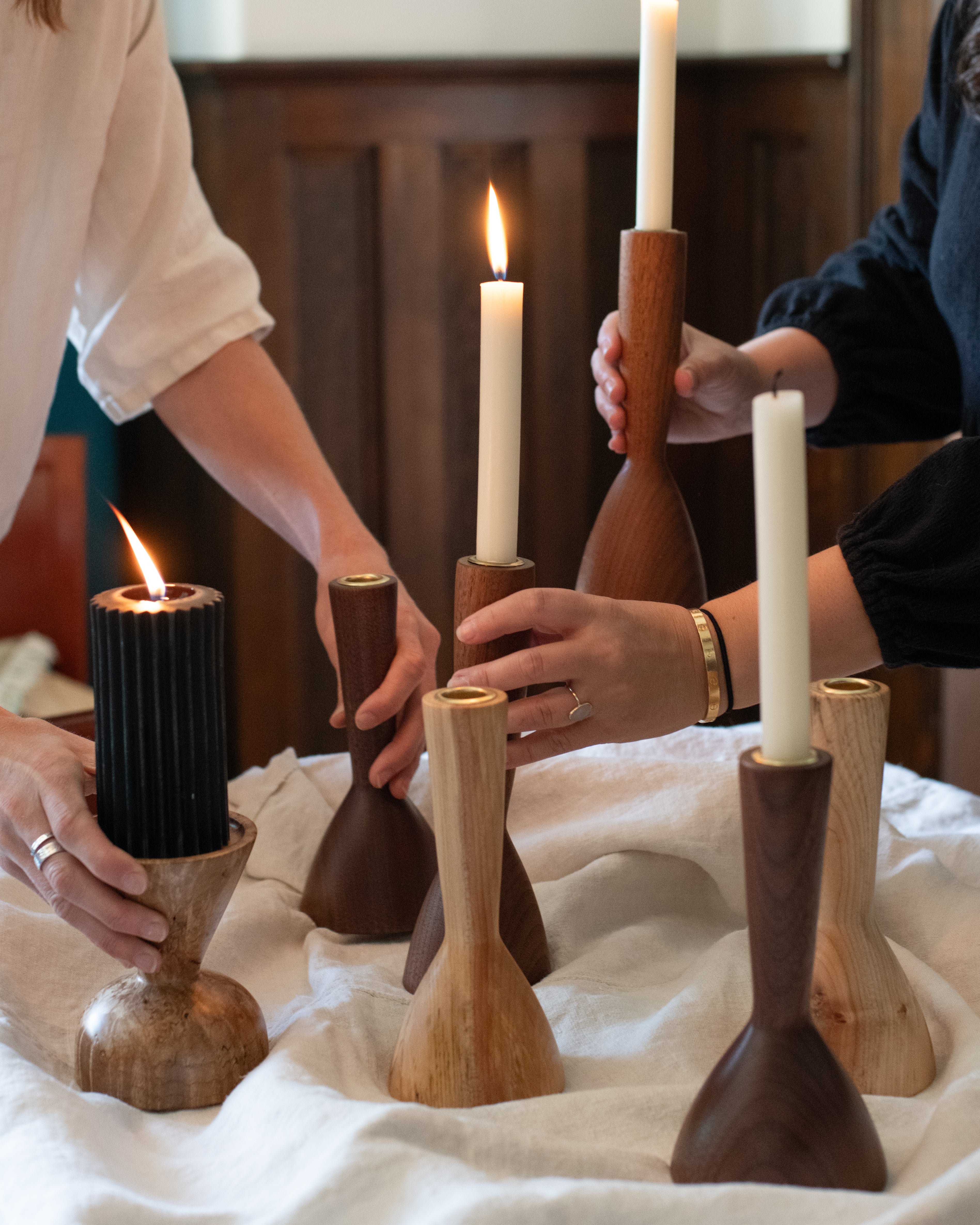 Miller + Co. and Crowfoot Collective Taper Candles Bundle