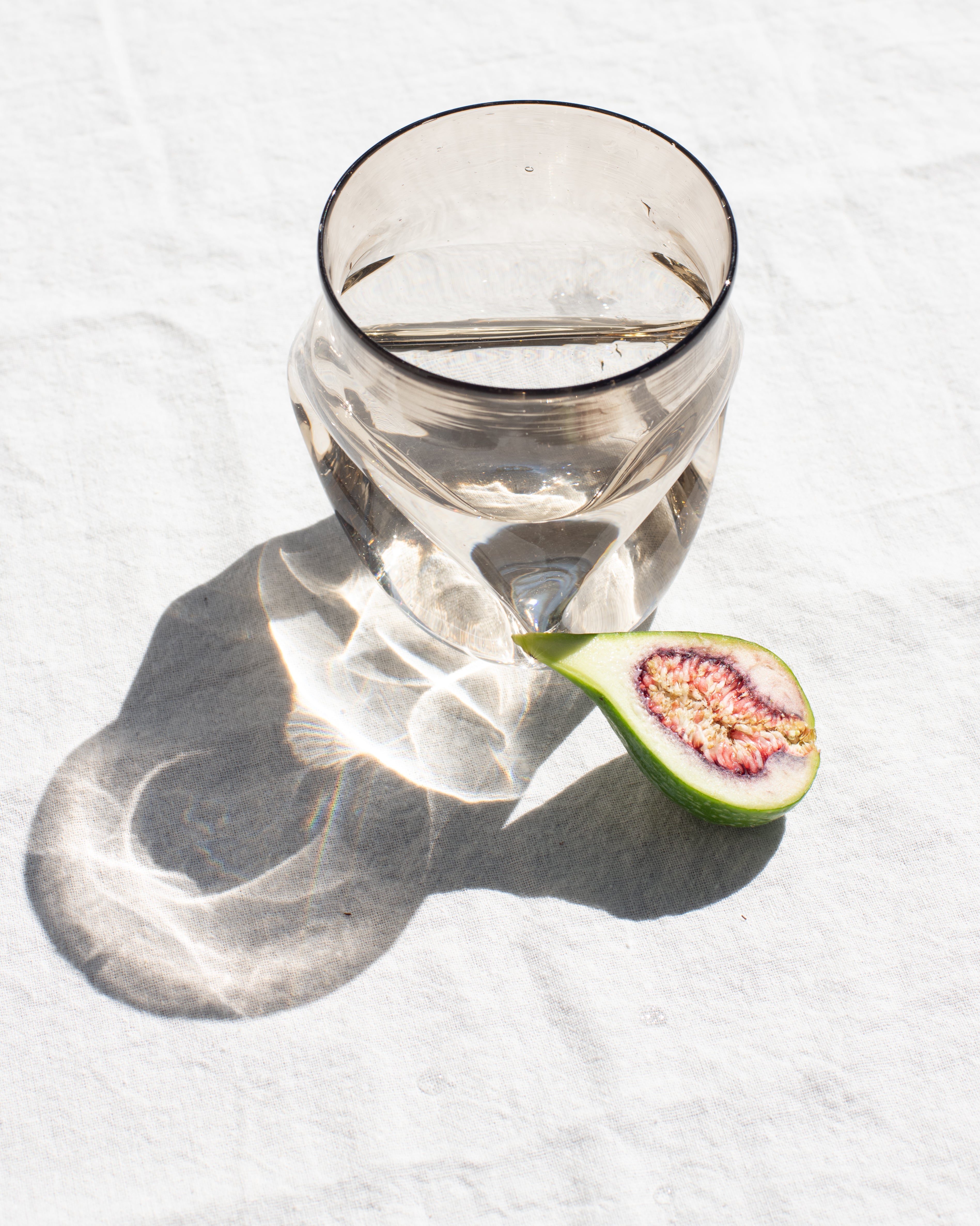 A single Goodbeast Crushed Cup with a fig