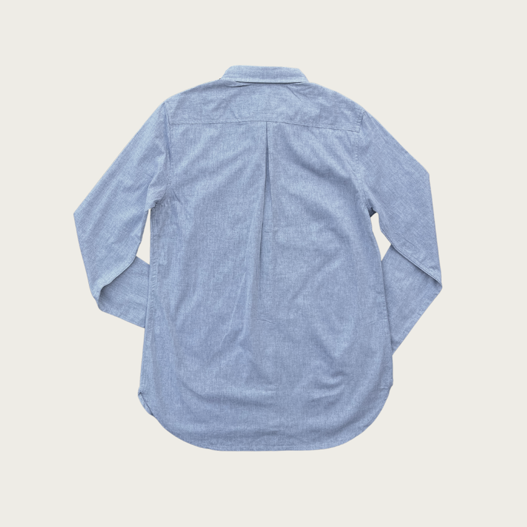 Women's Grey Oxford Shirt