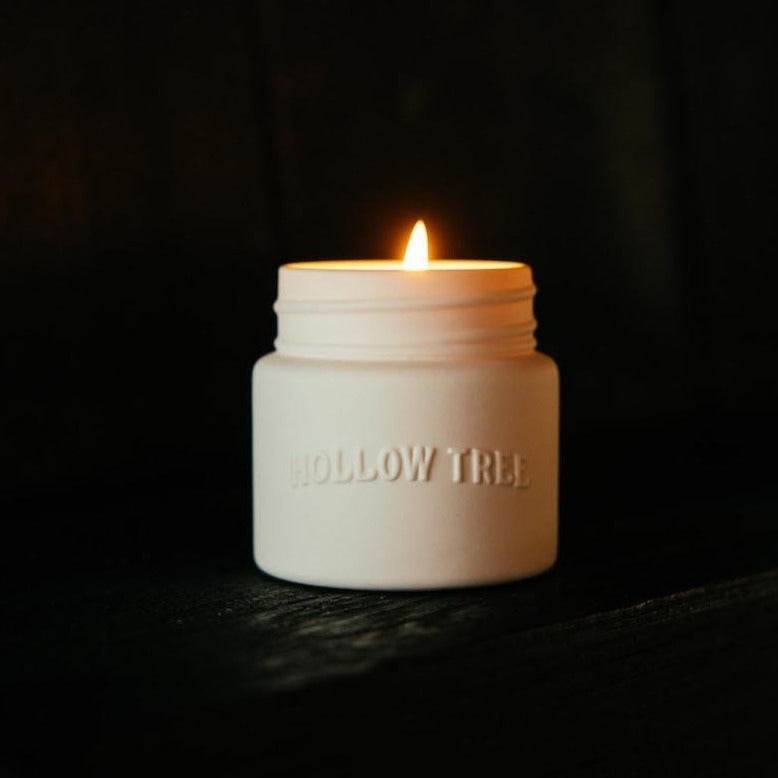 hollow tree candle