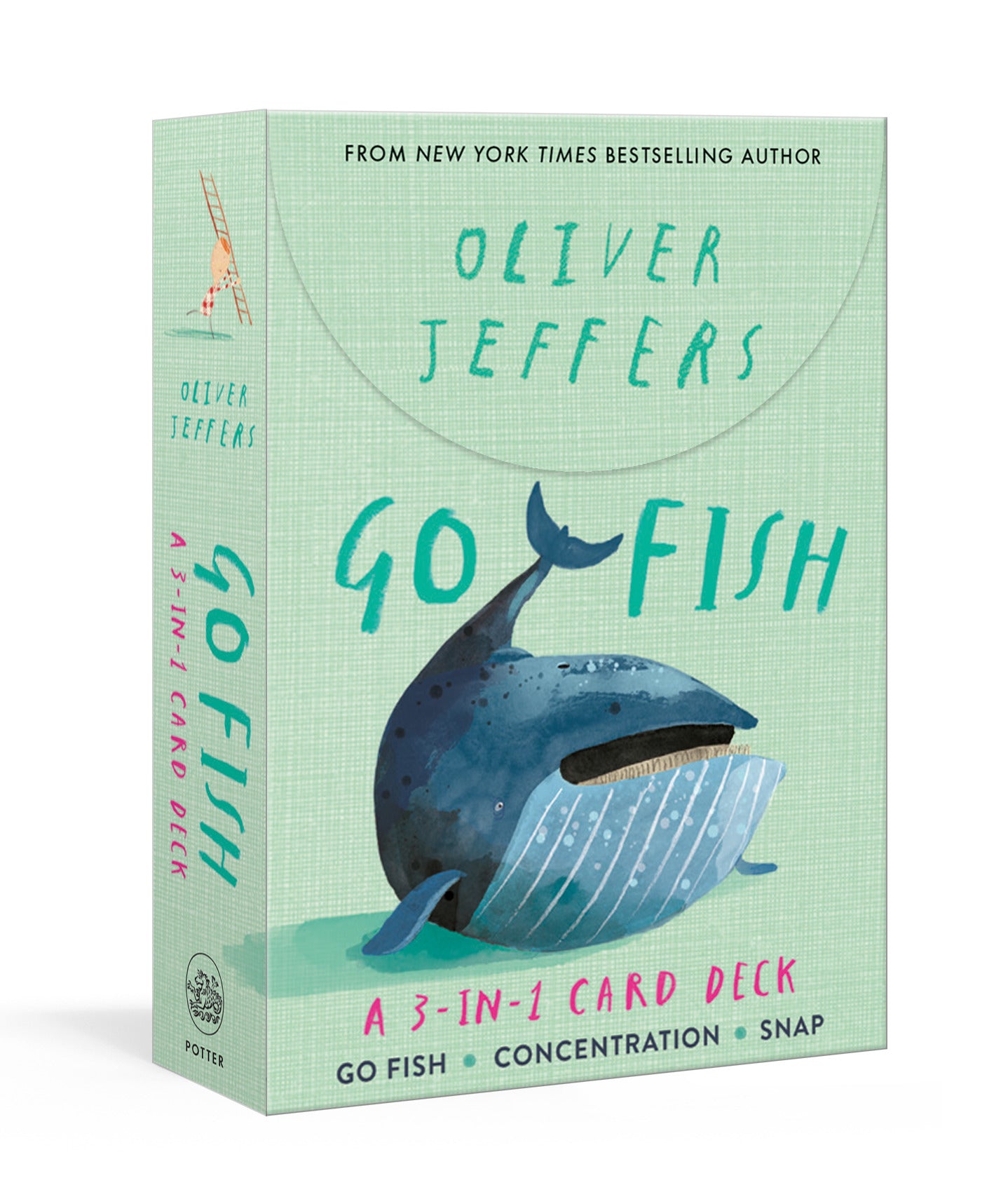 Oliver Jeffers Go Fish 3-in-1 Card Deck
