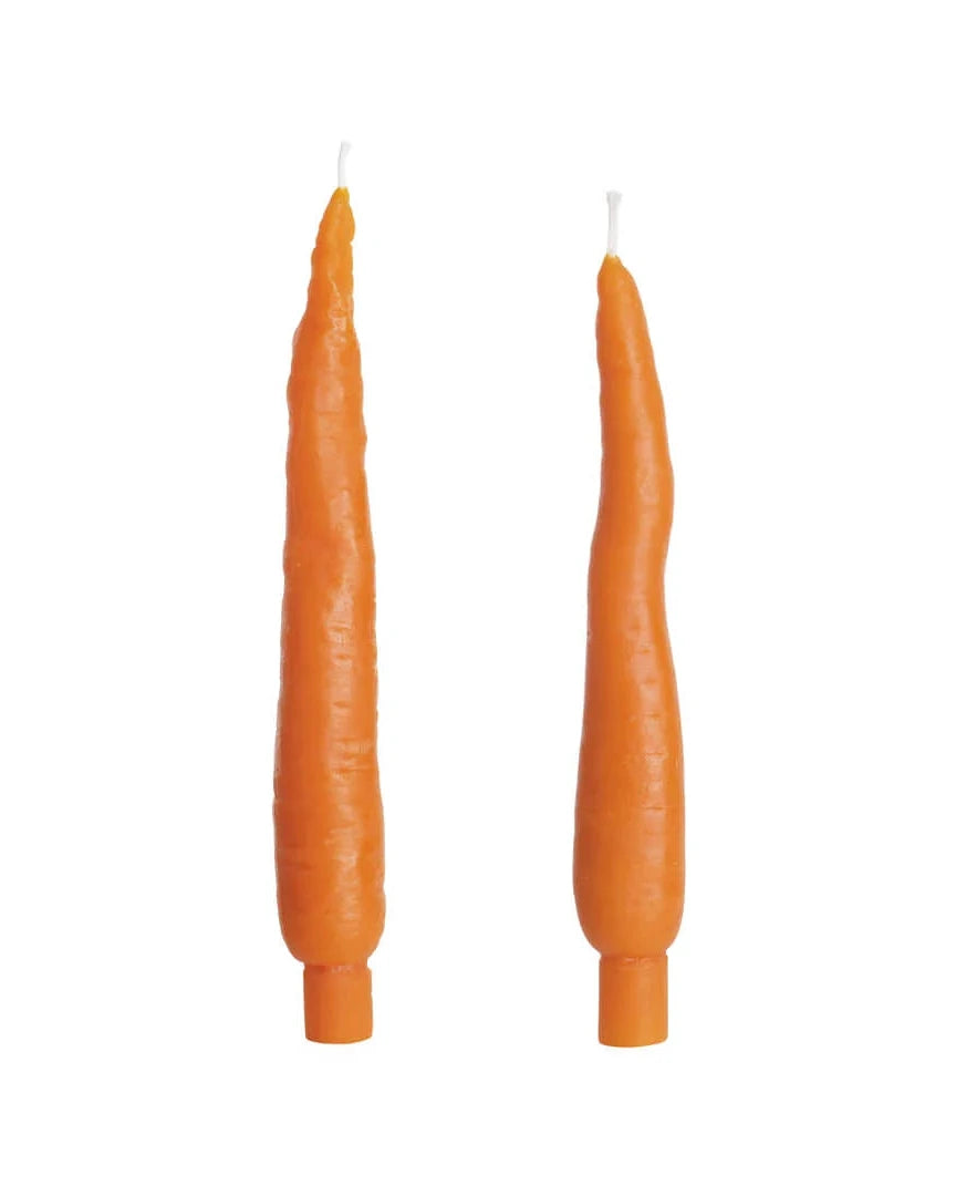 Crowfoot Collective Carrot Taper Candles