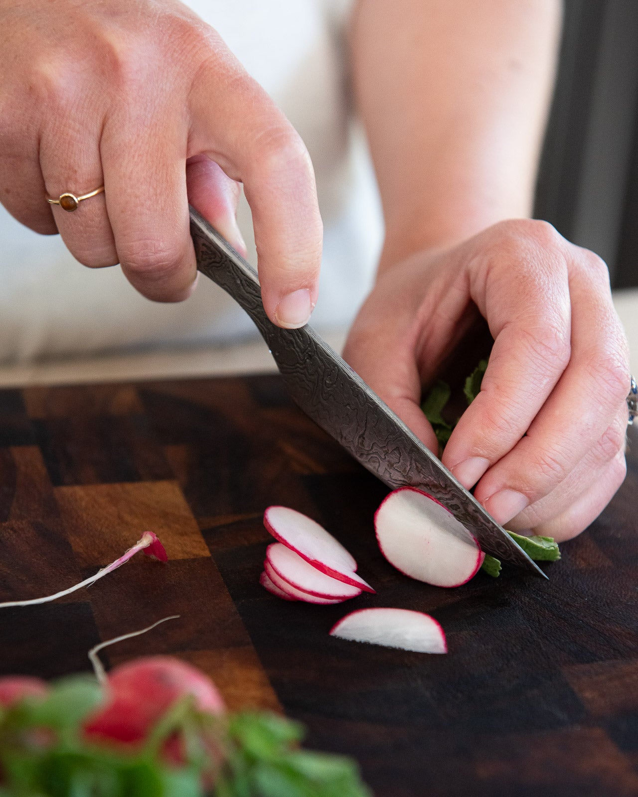 Damascus Steak Knife Set