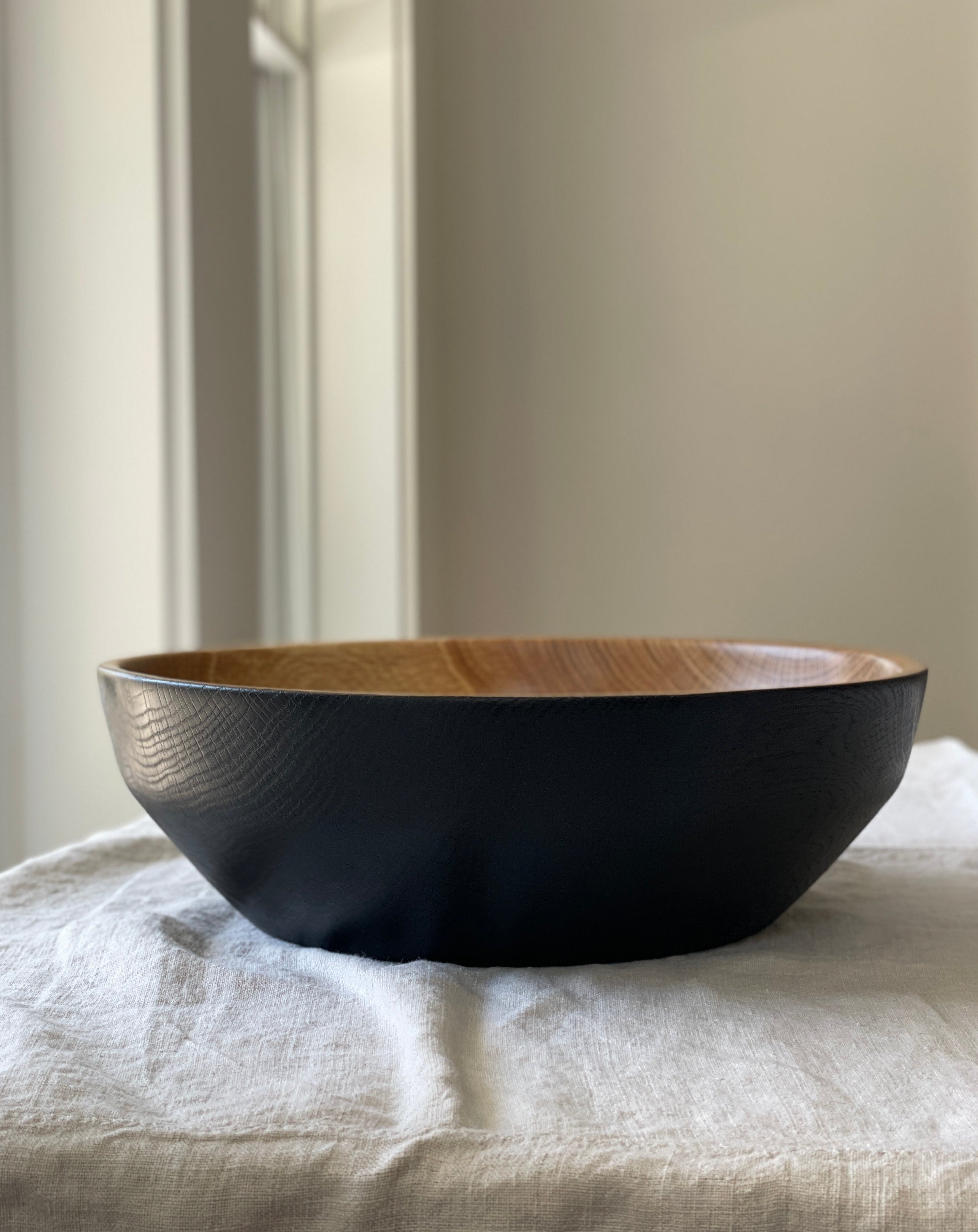 Shou Sugi Ban Oak Bowl #5 Miller + Co x Nimmo Bay