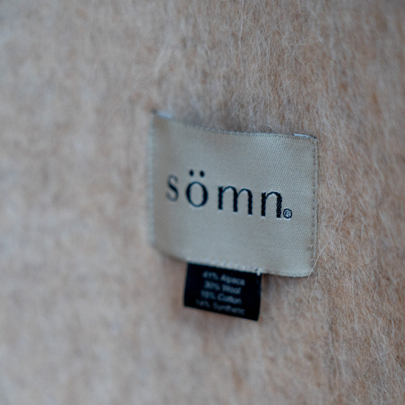 Sömn Home Lana Wool Throw Blanket