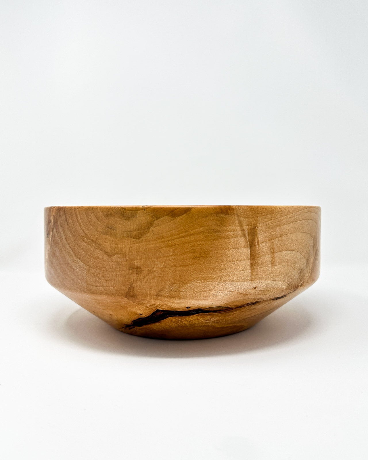 Miller + Co. Wooden Bowl #4 from the side