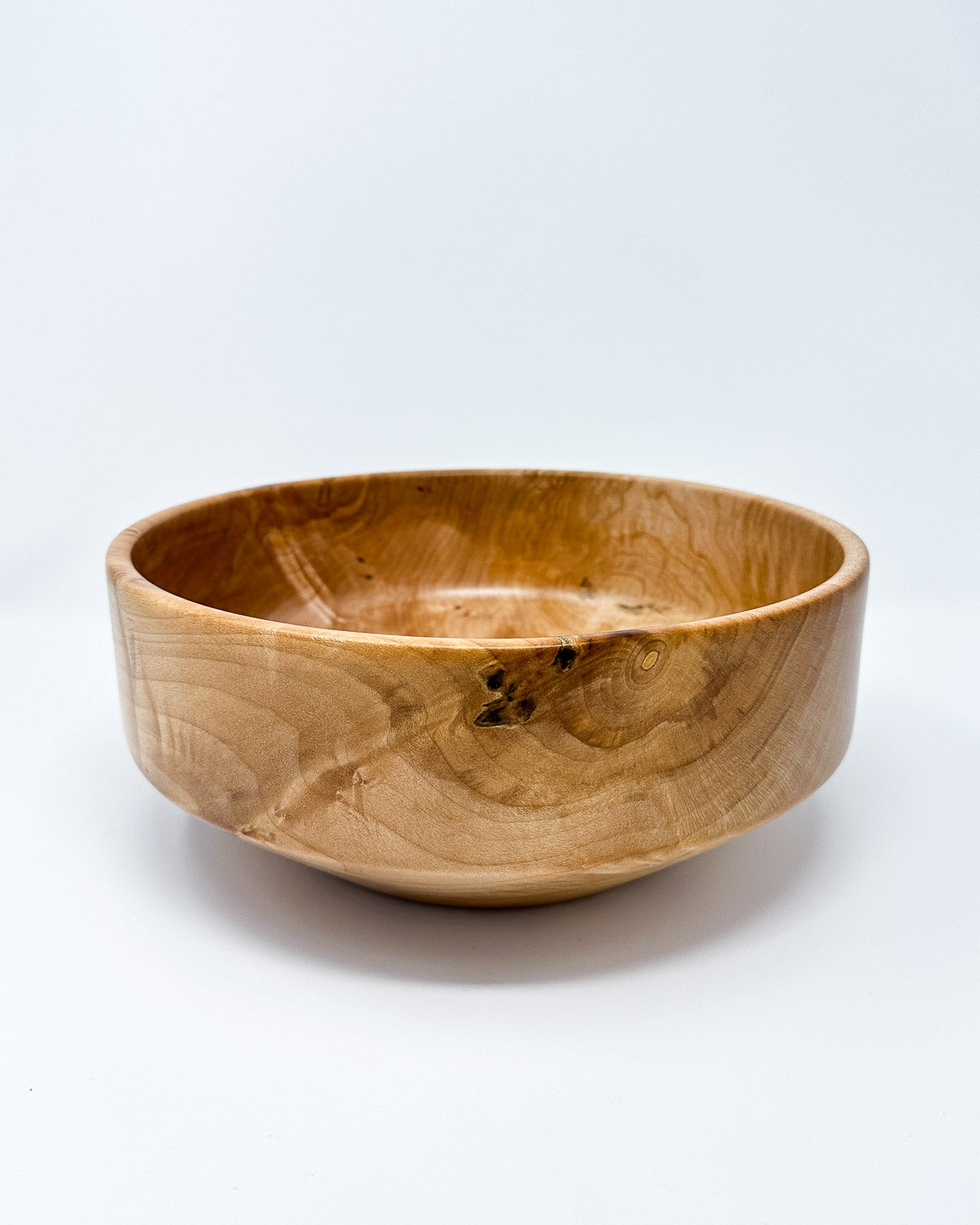 Miller + Co. Wooden Bowl #4 from the side