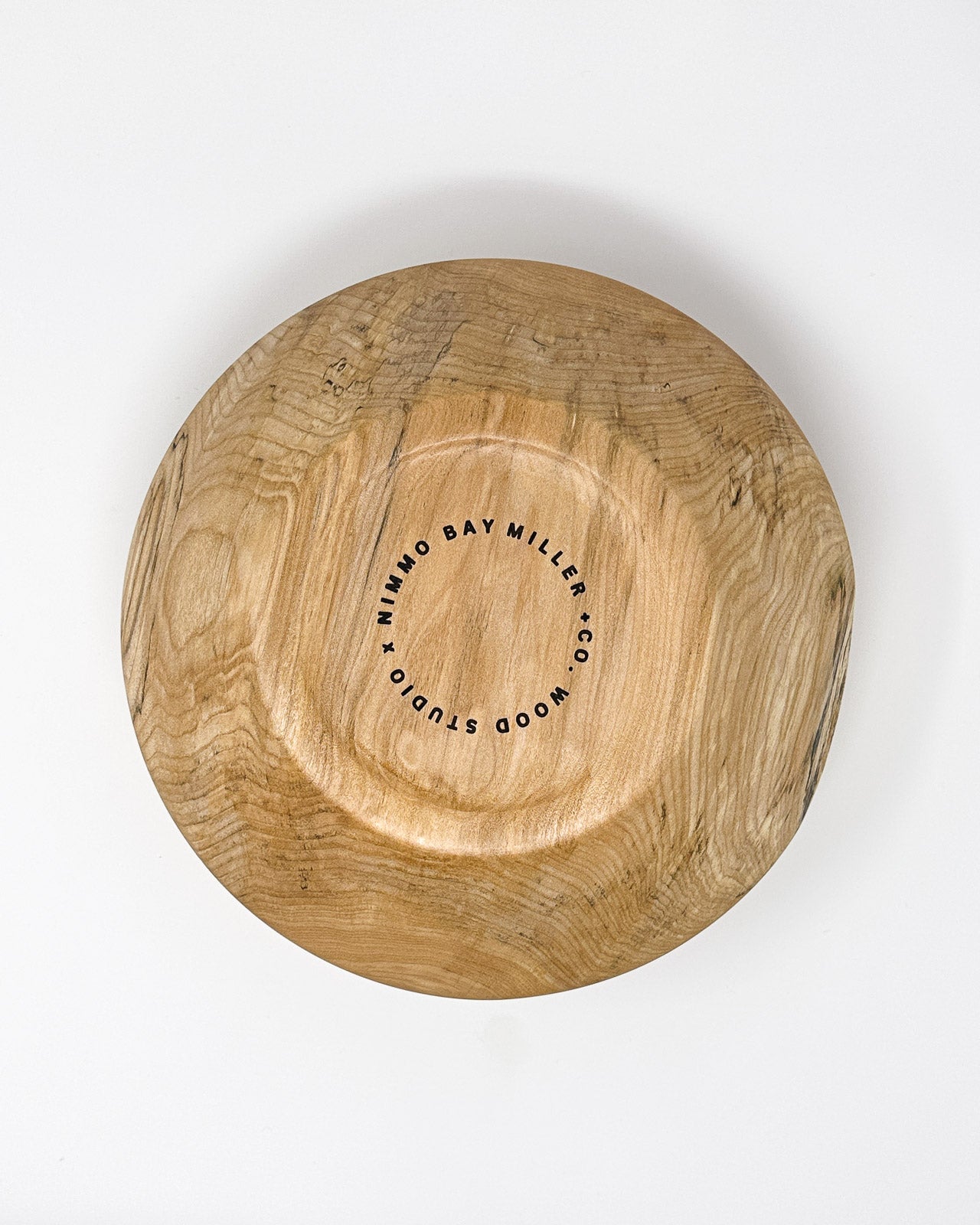 Miller + Co. Wooden Bowl #4 from the bottom