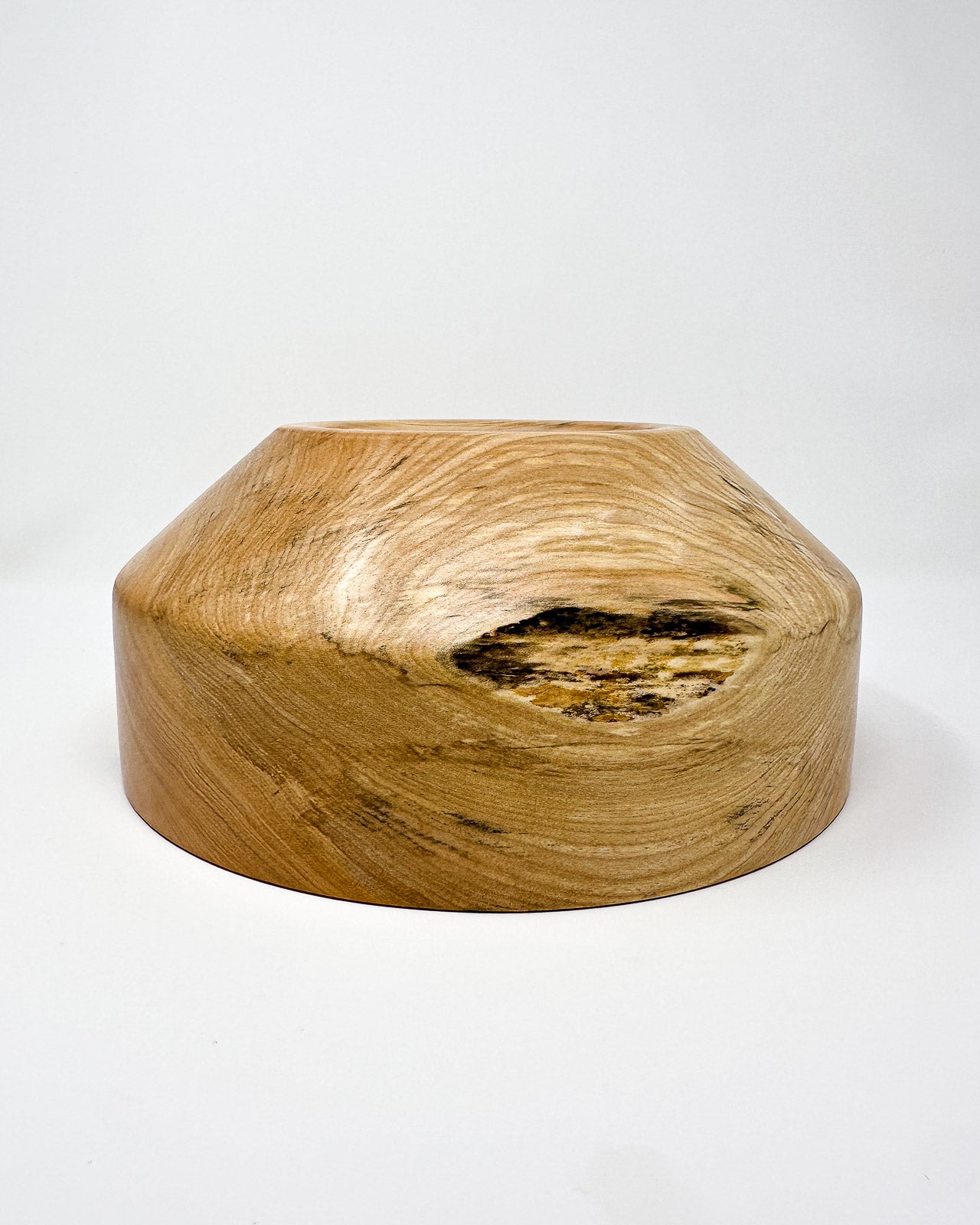 Miller + Co. Wooden Bowl #4 from the side