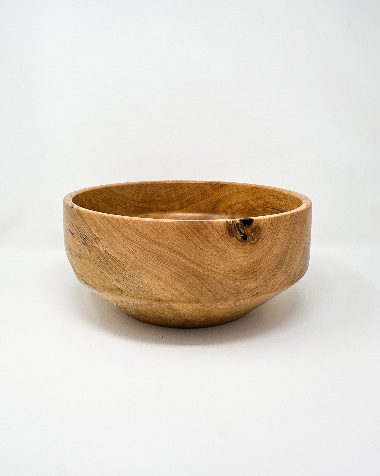 Miller + Co. Wooden Bowl #4 from the side