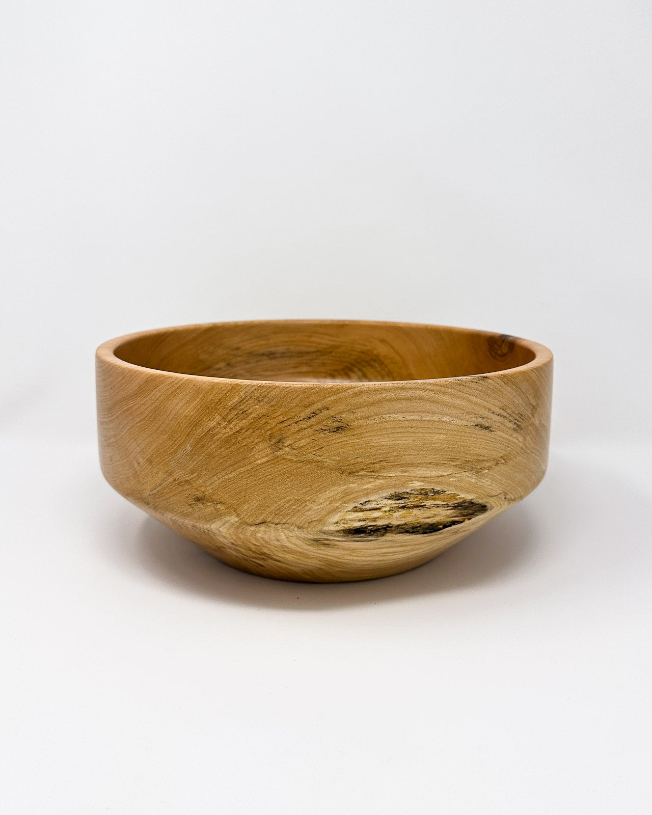 Miller + Co. Wooden Bowl #4 from the side