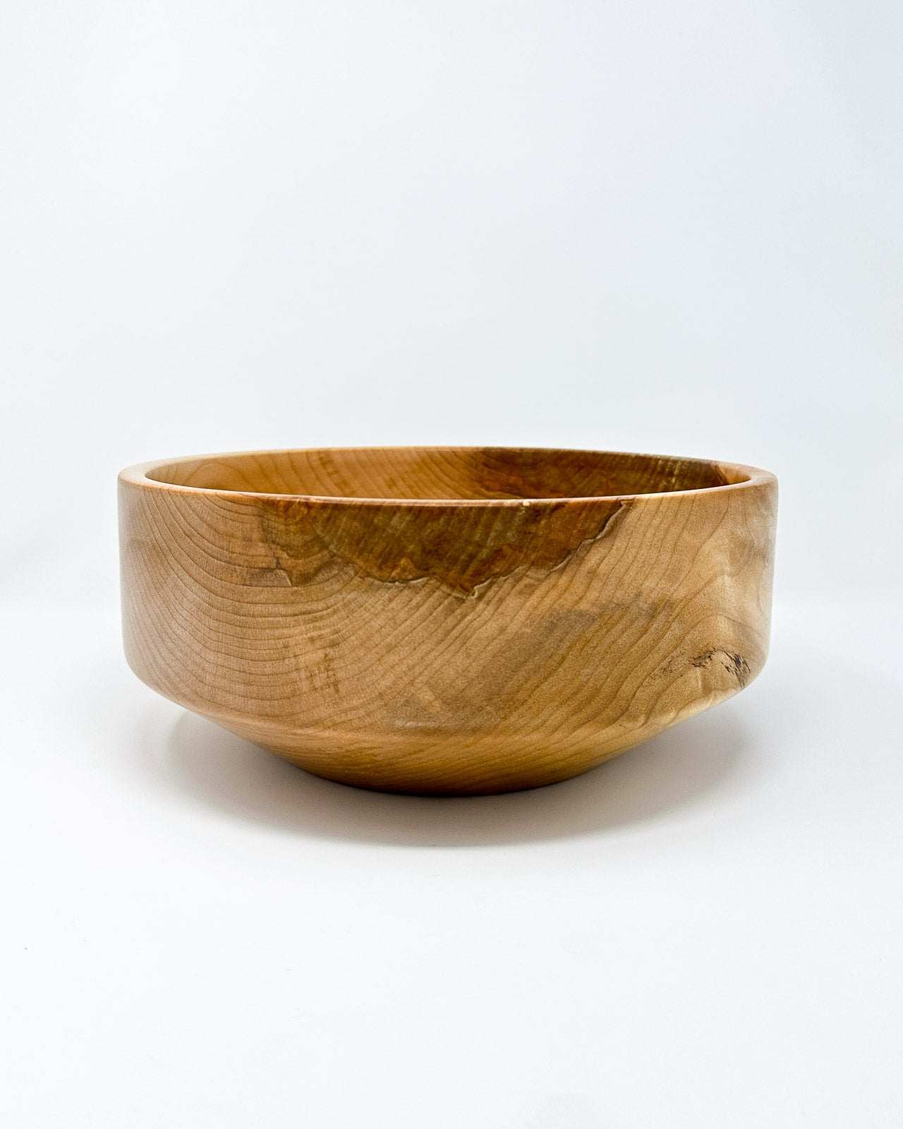 Miller + Co. Wooden Bowl #5 from the side