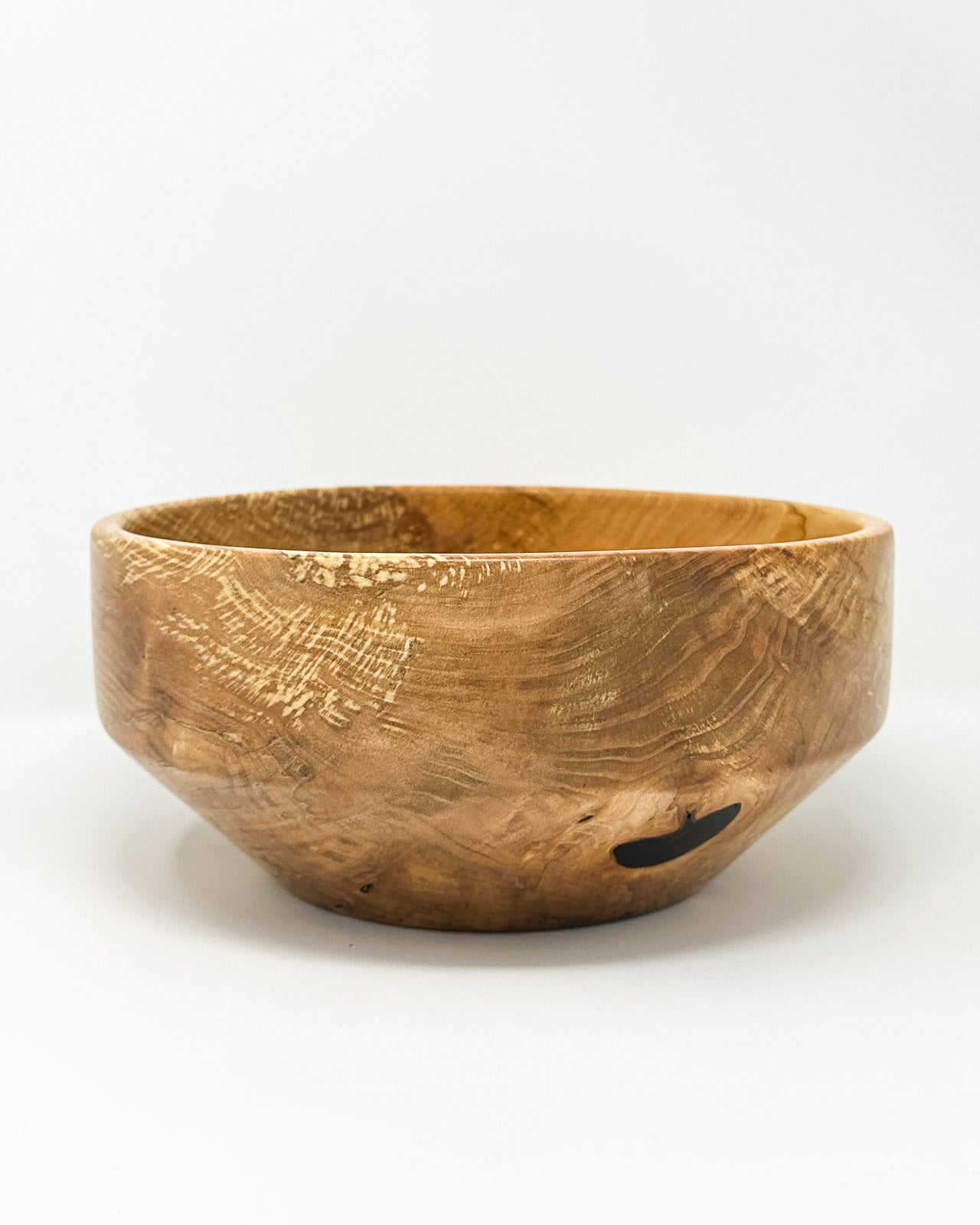 Miller + Co. Wooden Bowl #6 from the side