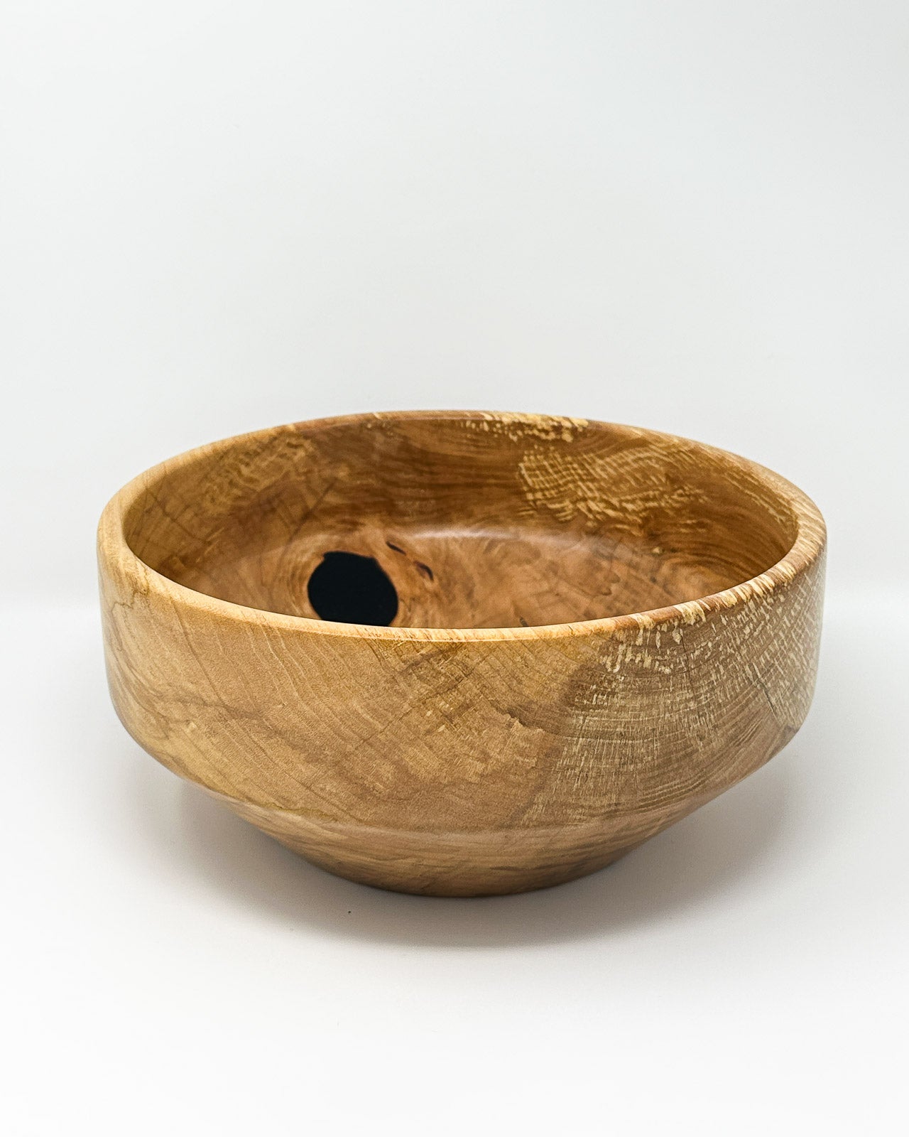 Miller + Co. Wooden Bowl #6 from the side