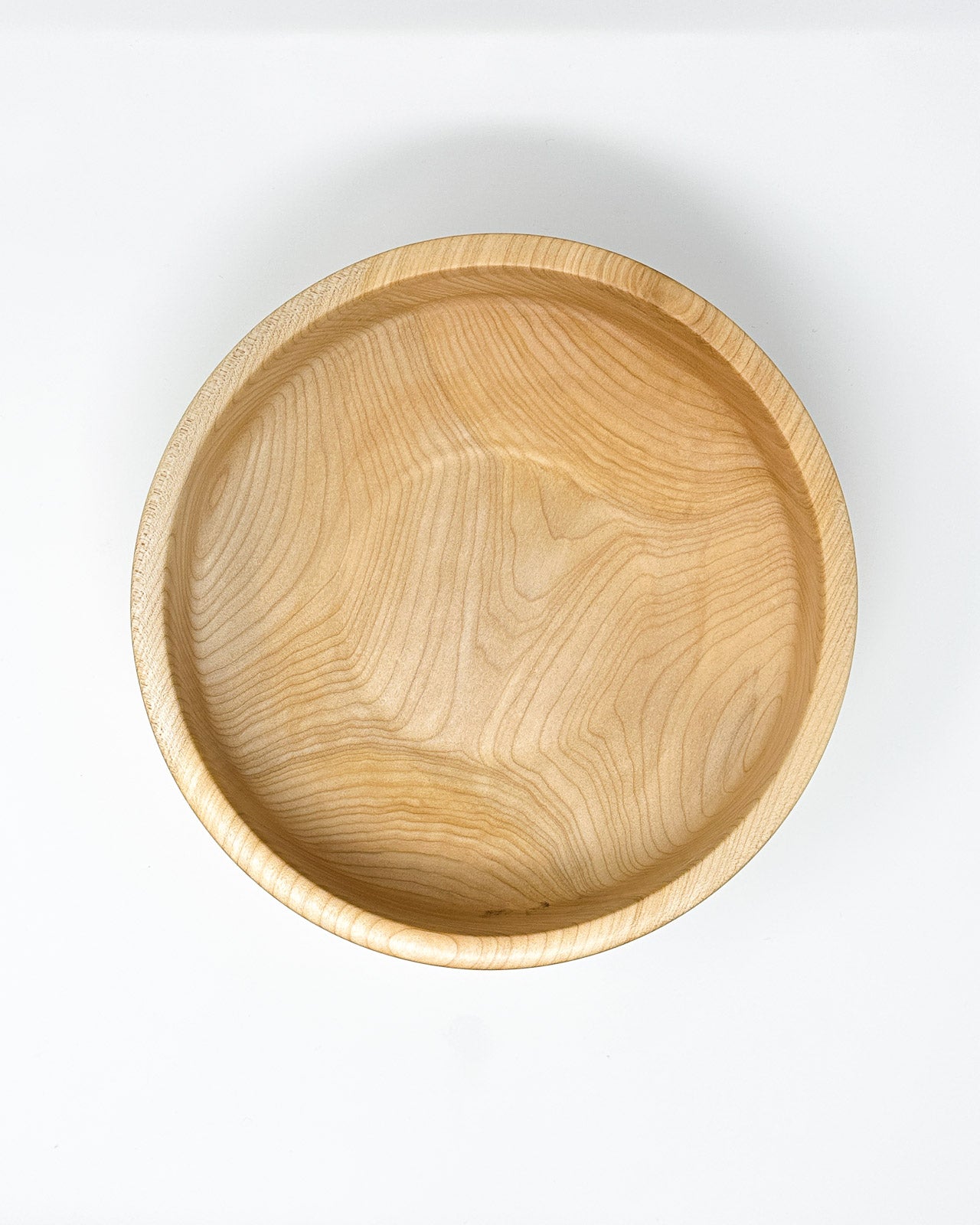 Miller + Co. Wooden Bowl #7 from the top