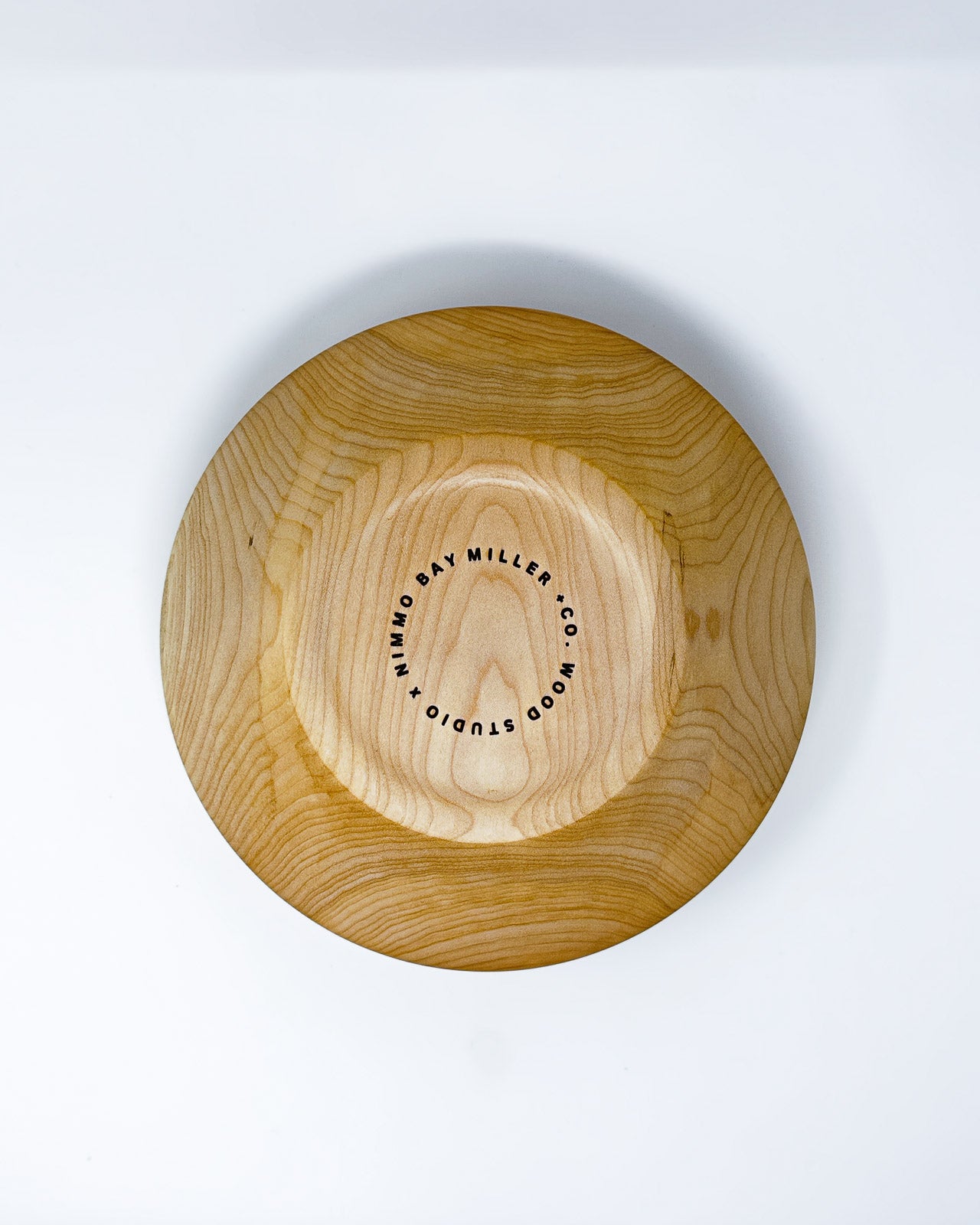 Miller + Co. Wooden Bowl #7 from the bottom