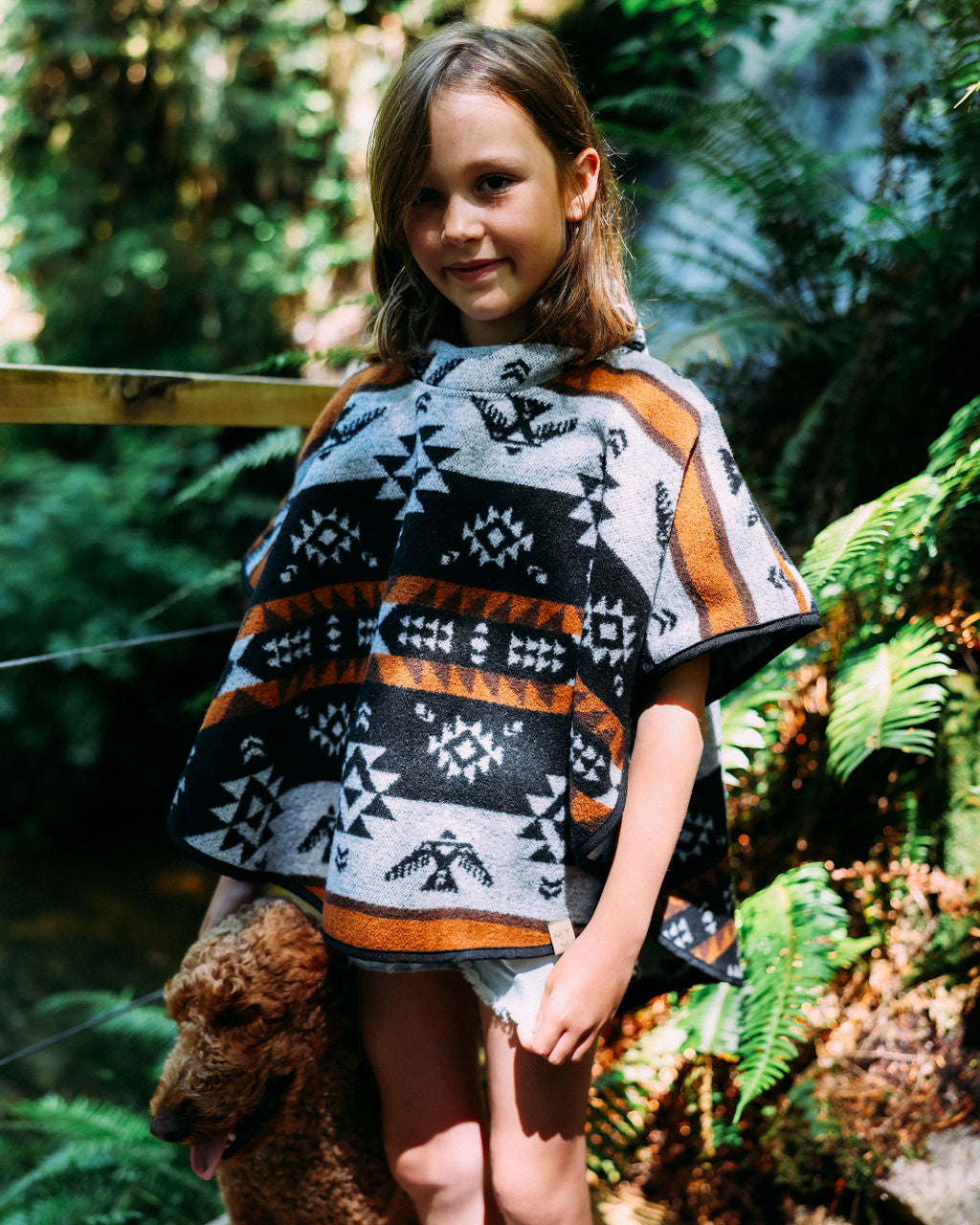 MINI TIPI Thunderbird Kid's Poncho