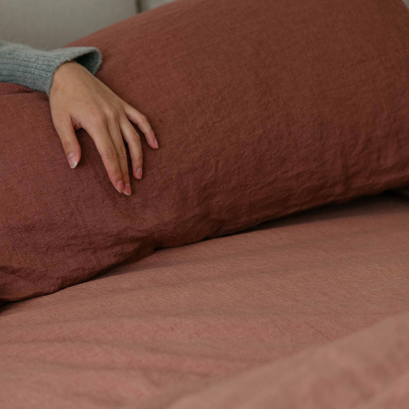 Sömn Linen Fitted Sheet