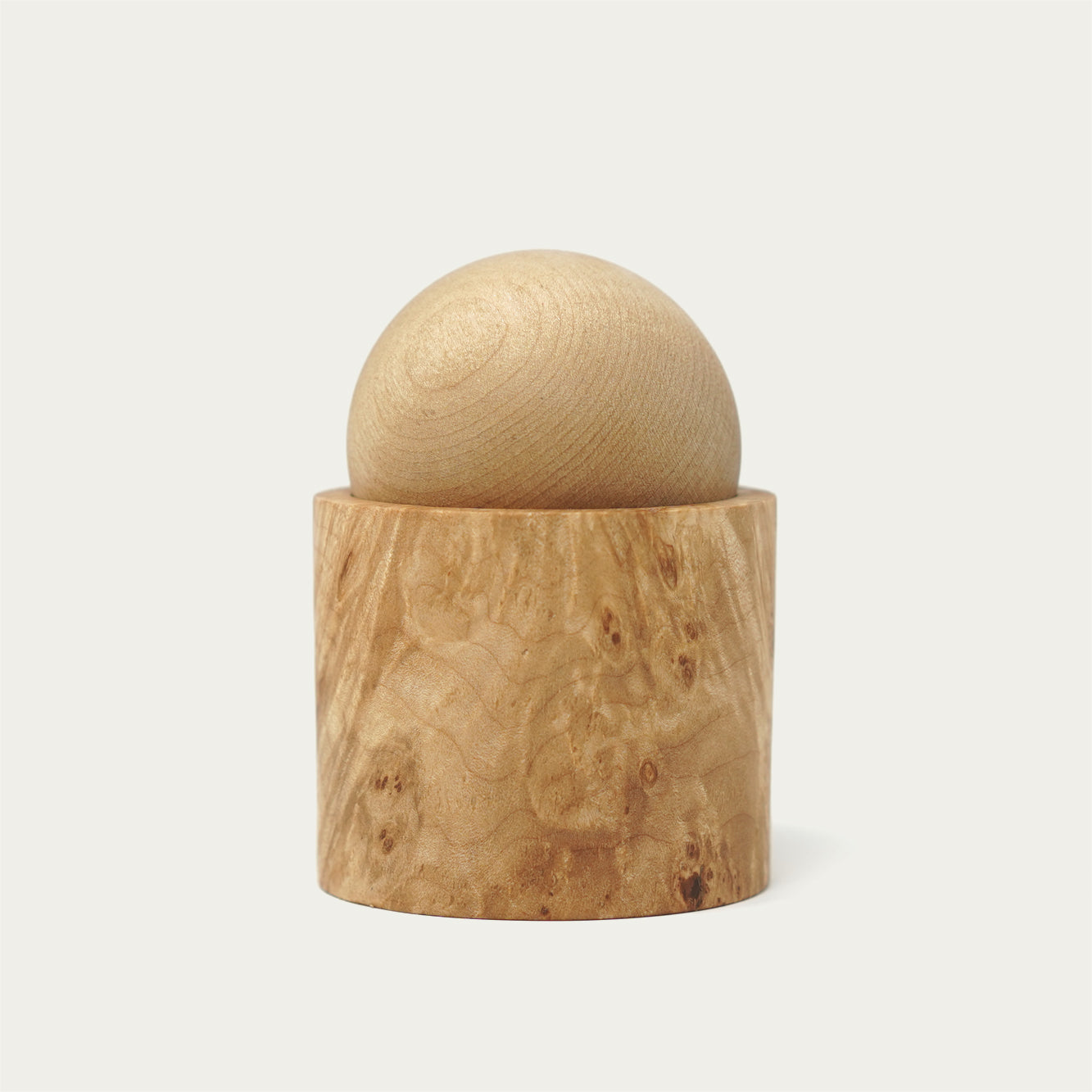 Wooden Salt Pot