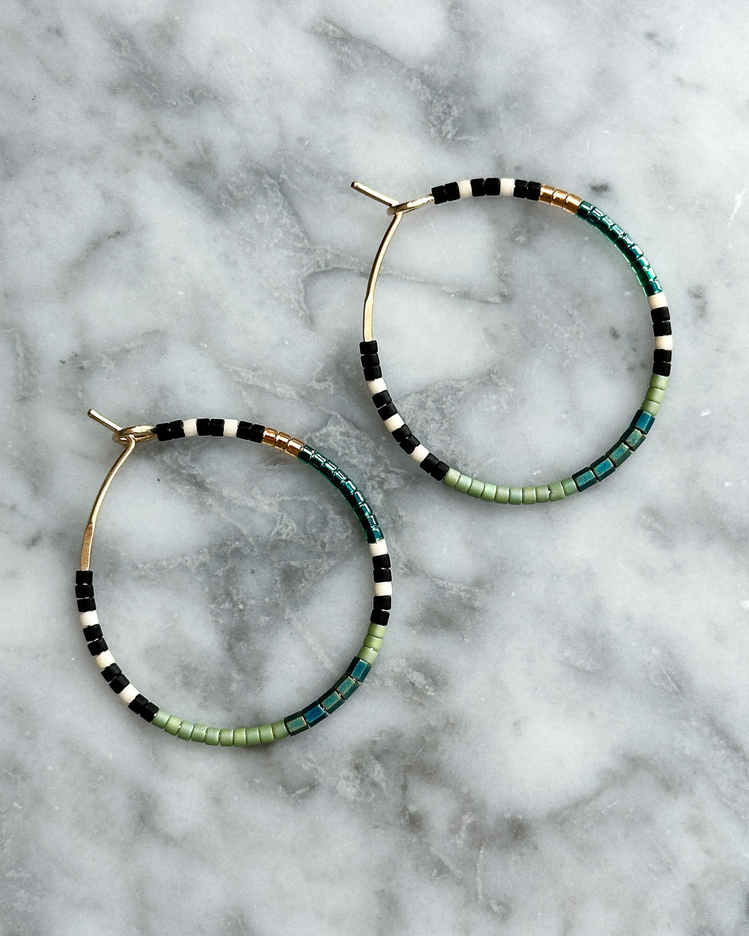 Jungle Green Hoops