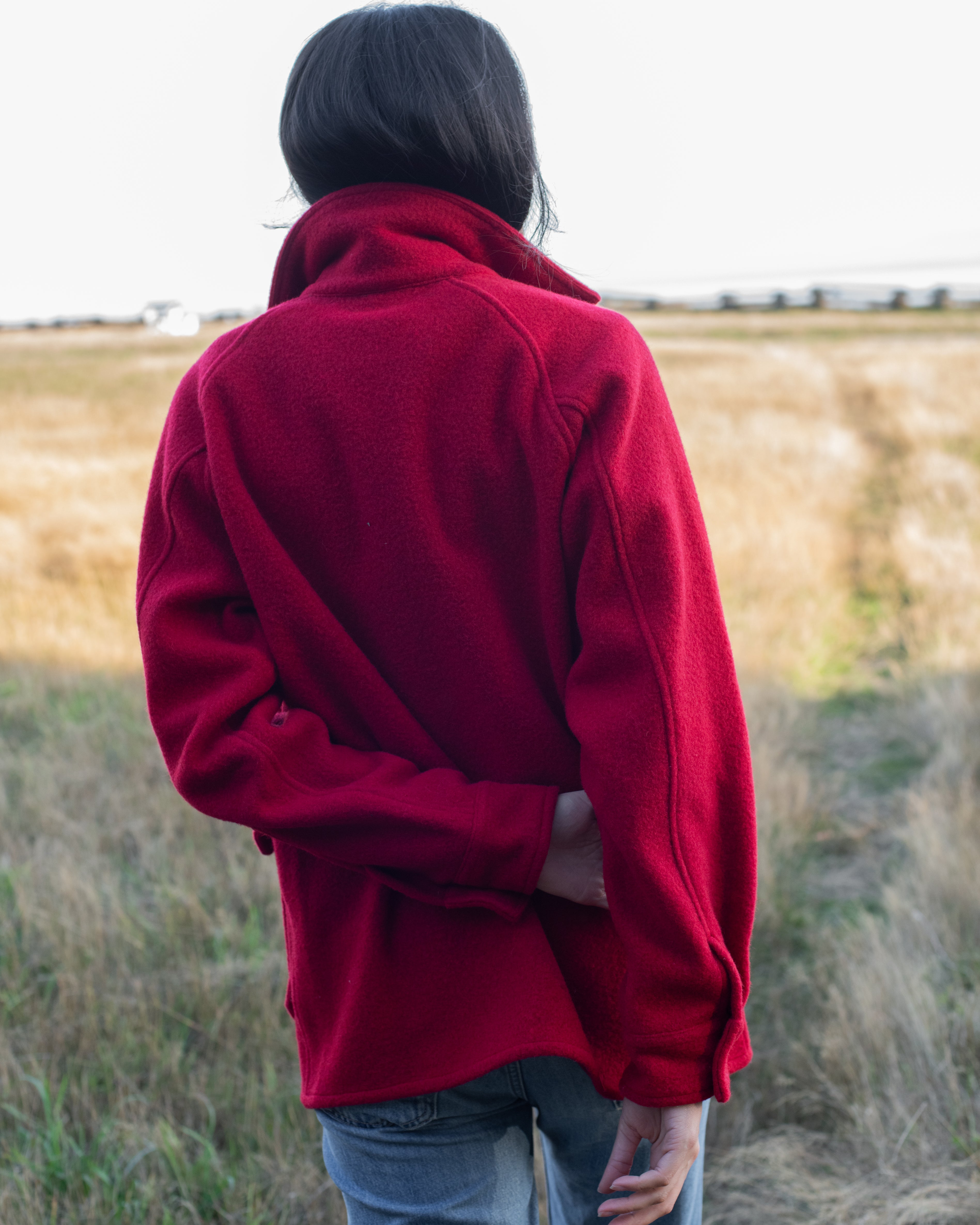 The Georgia Coat in Red