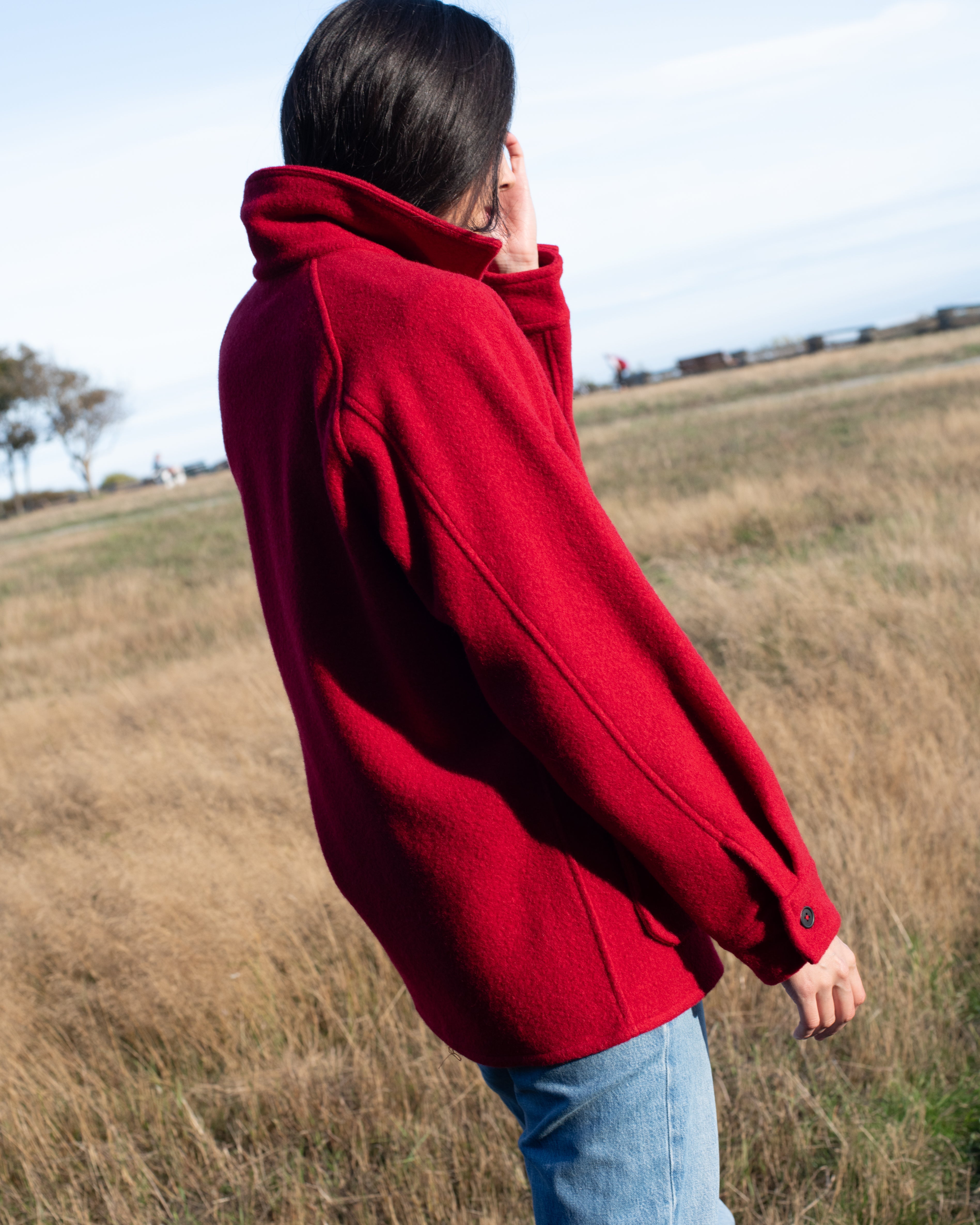 The Georgia Coat in Red