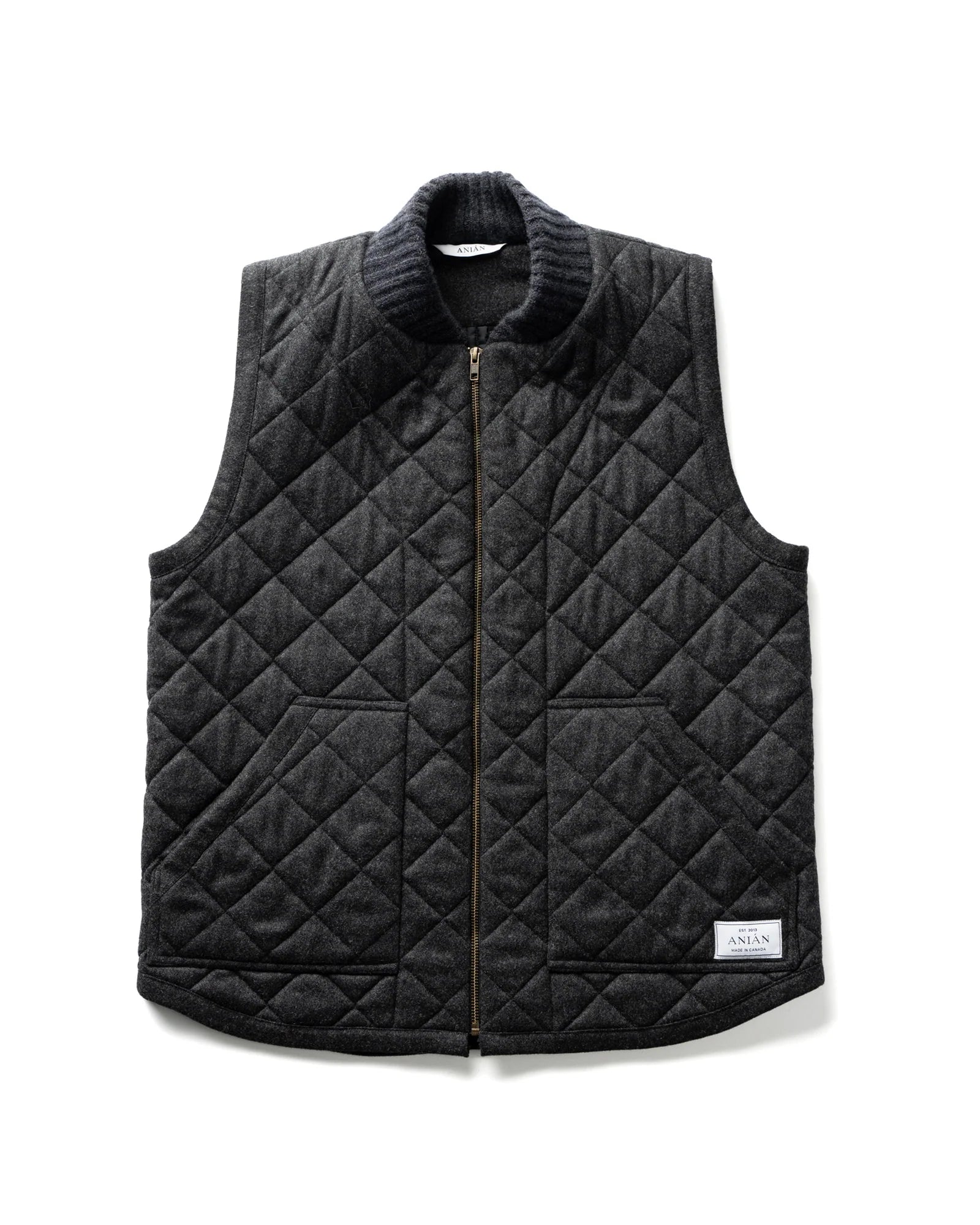 The Quilted Wool Vest