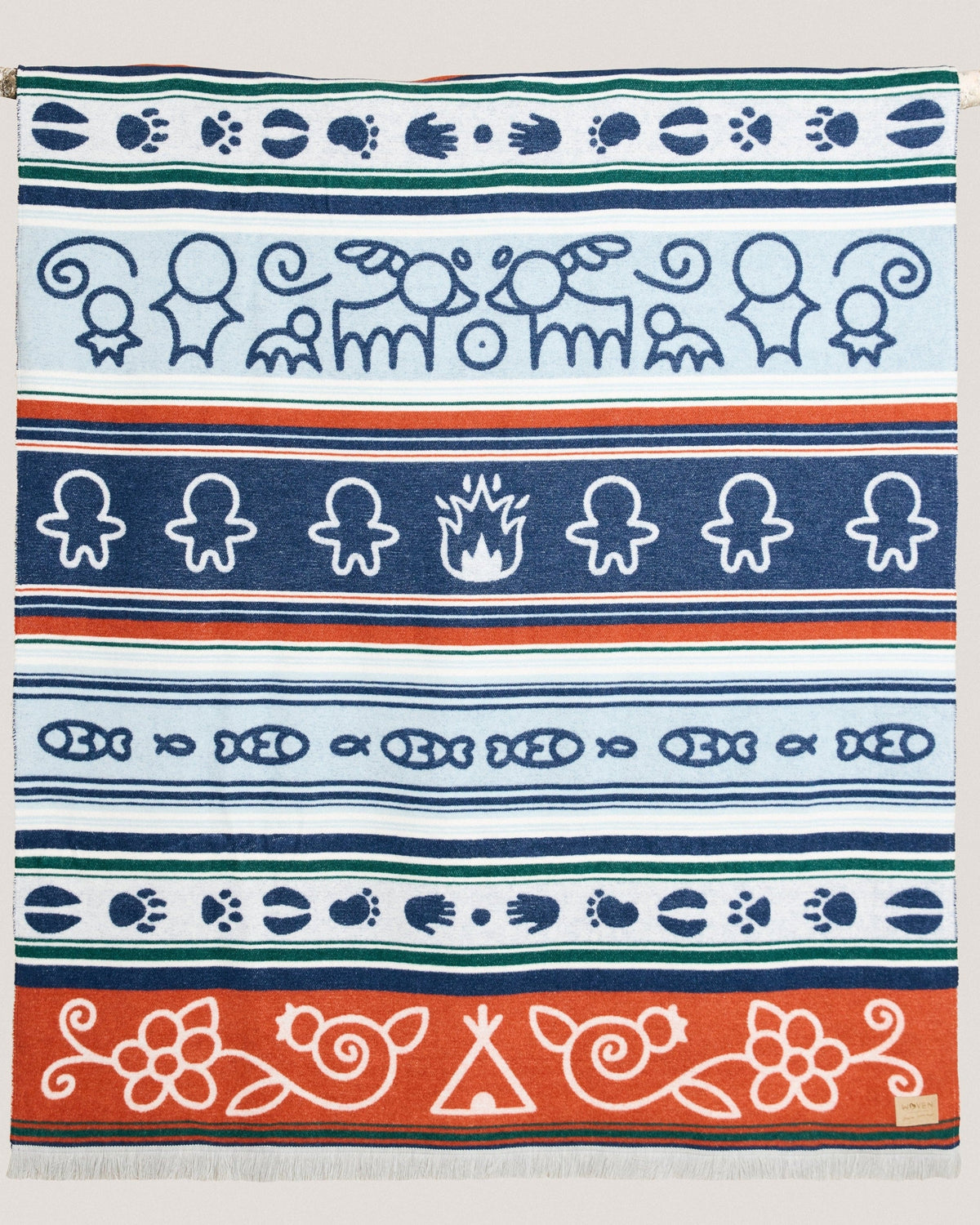 Mini Tipi | Eco-Friendly Blanket | Indigenous Women Owned | Made in Canada
