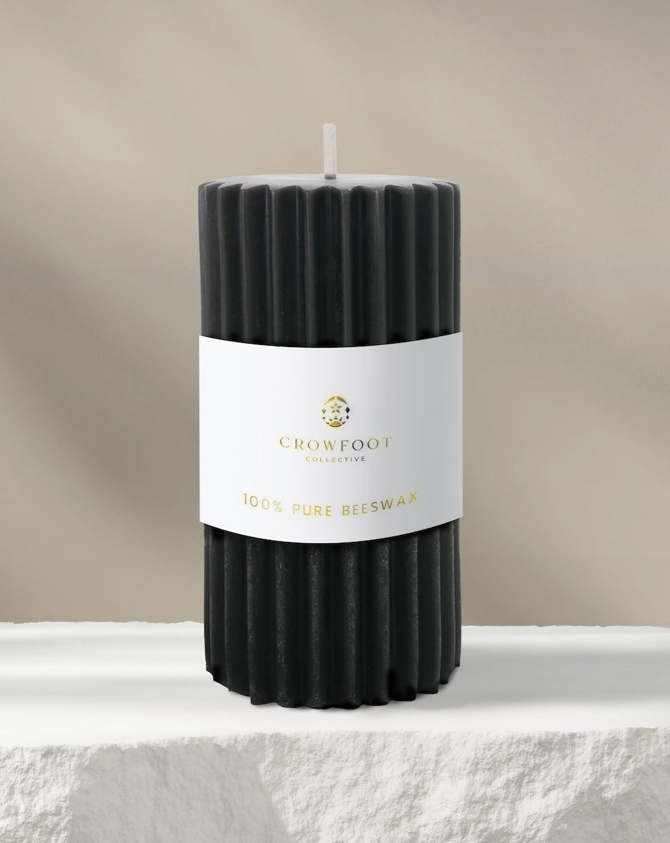 Beeswax Pillar Candle