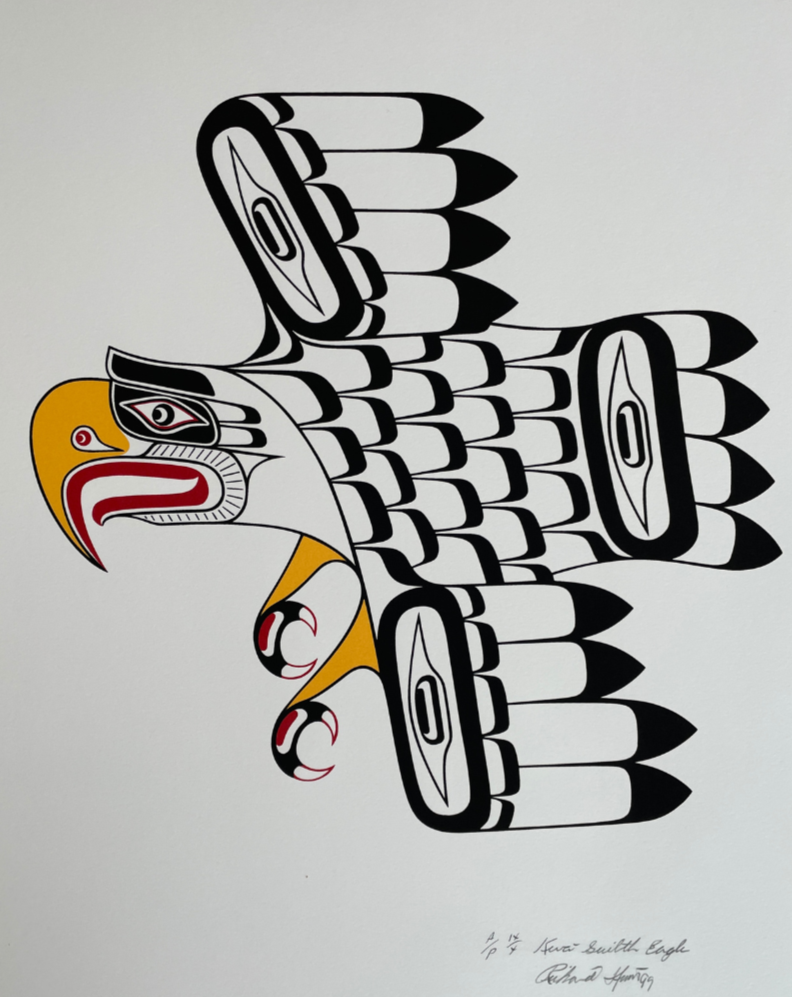 "Kwaguilth Eagle" limited edition print