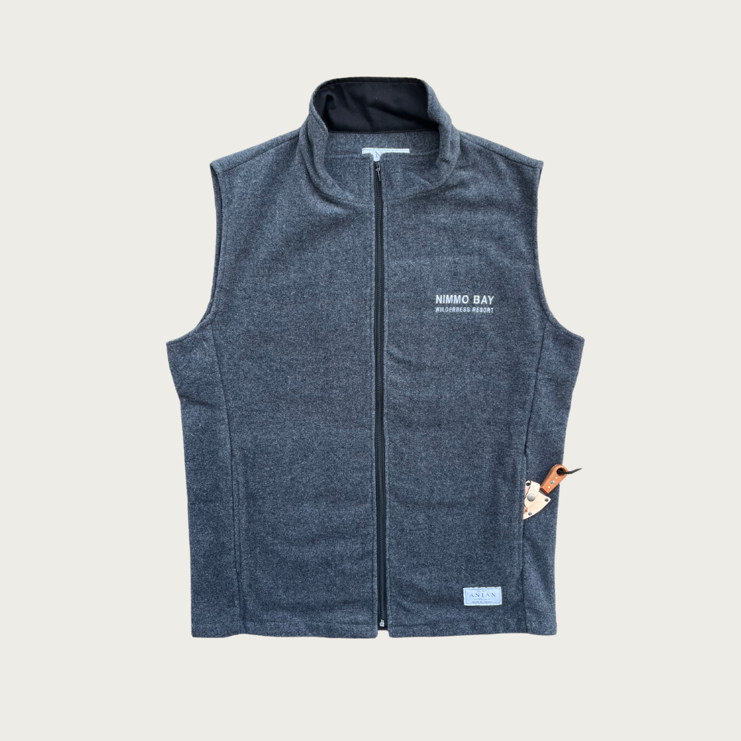 Men's Natural Fleece Vest