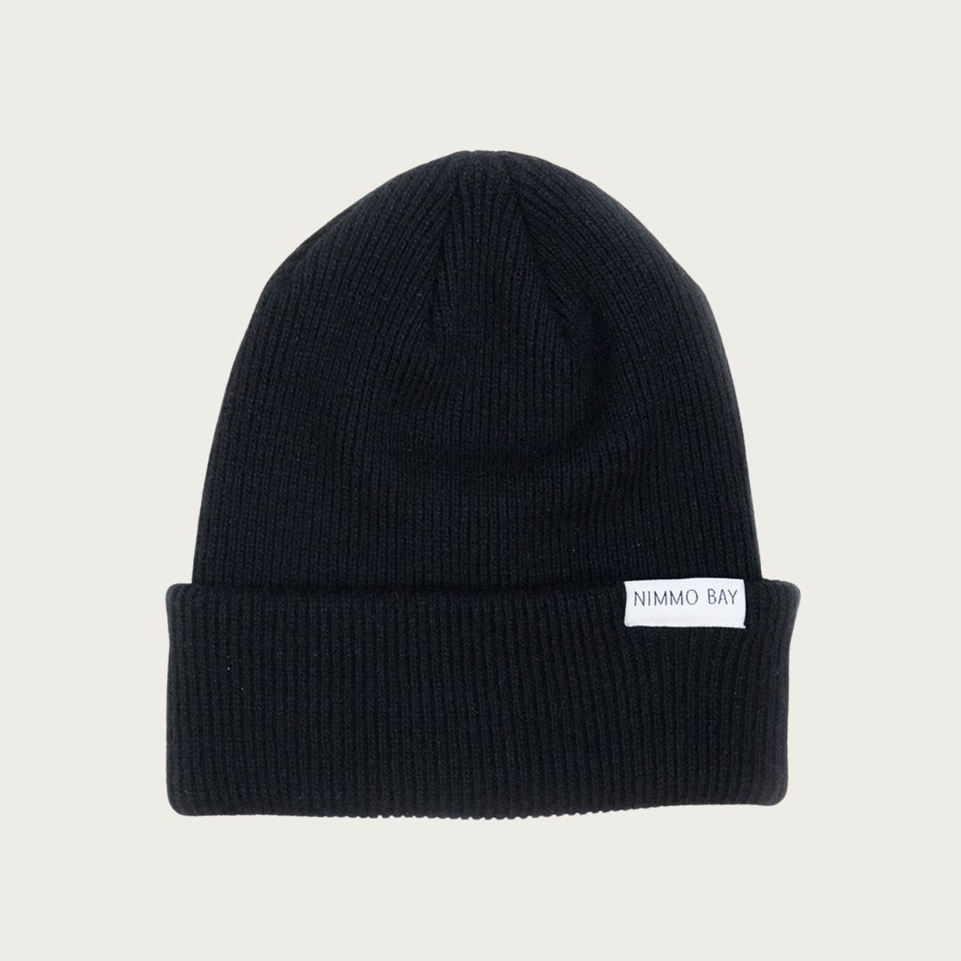 Anian black wool toque Confluence Nimmo Bay