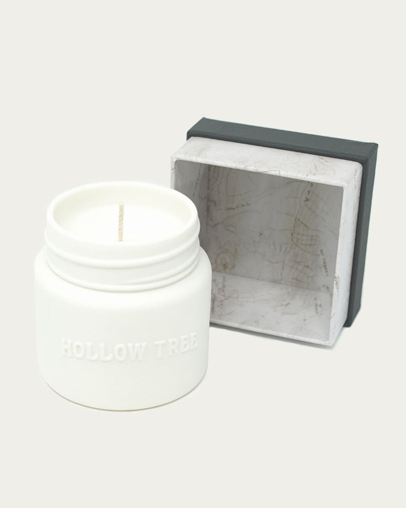hollow tree candle