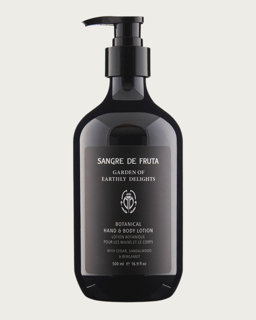 Sangre de Fruta Botanical hand & body lotion Confluence Nimmo Bay