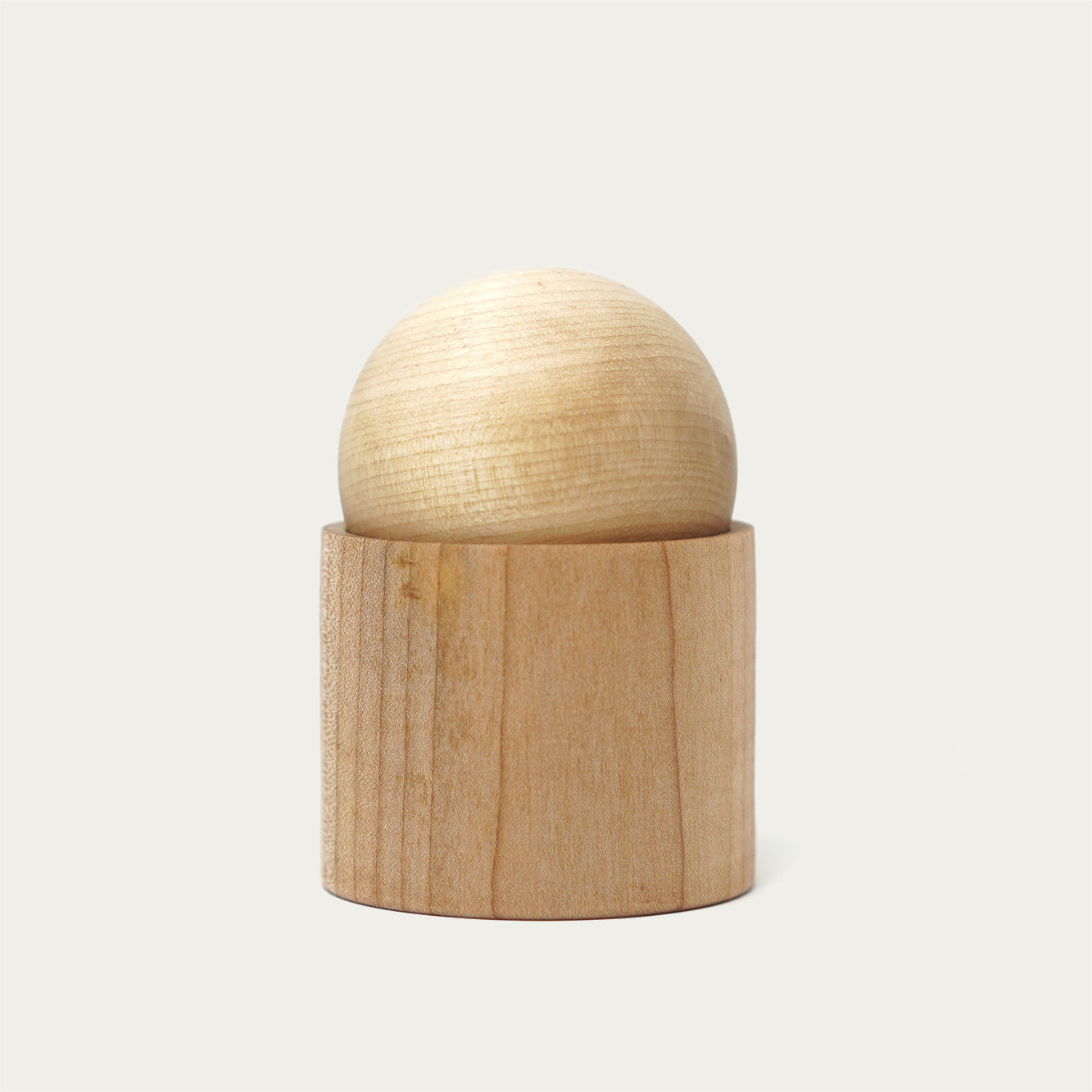 maple wooden pot