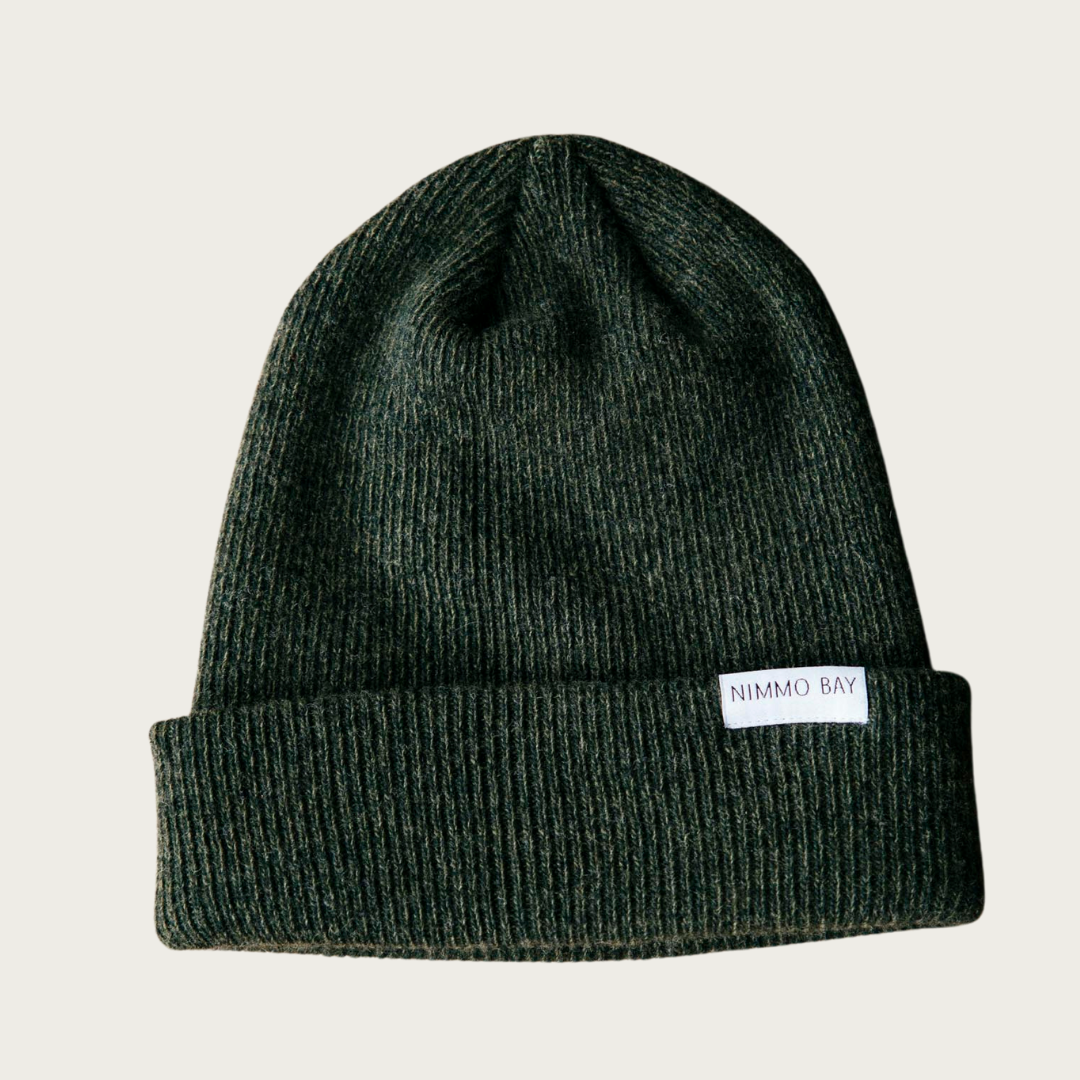 Green Recycled Cashmere Toque